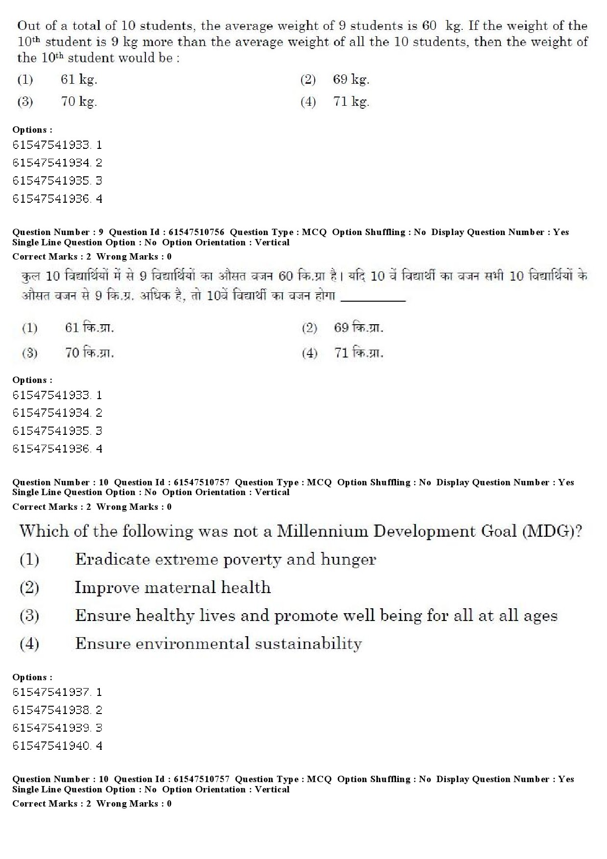 UGC NET Comparative Literature Question Paper December 2019 8