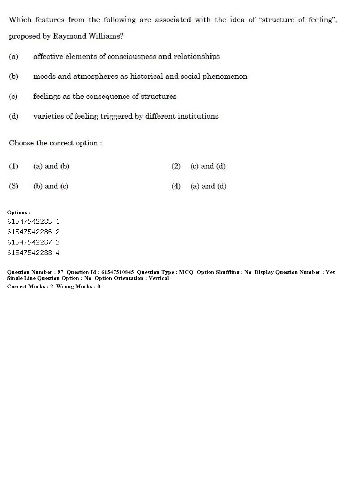 UGC NET Comparative Literature Question Paper December 2019 91