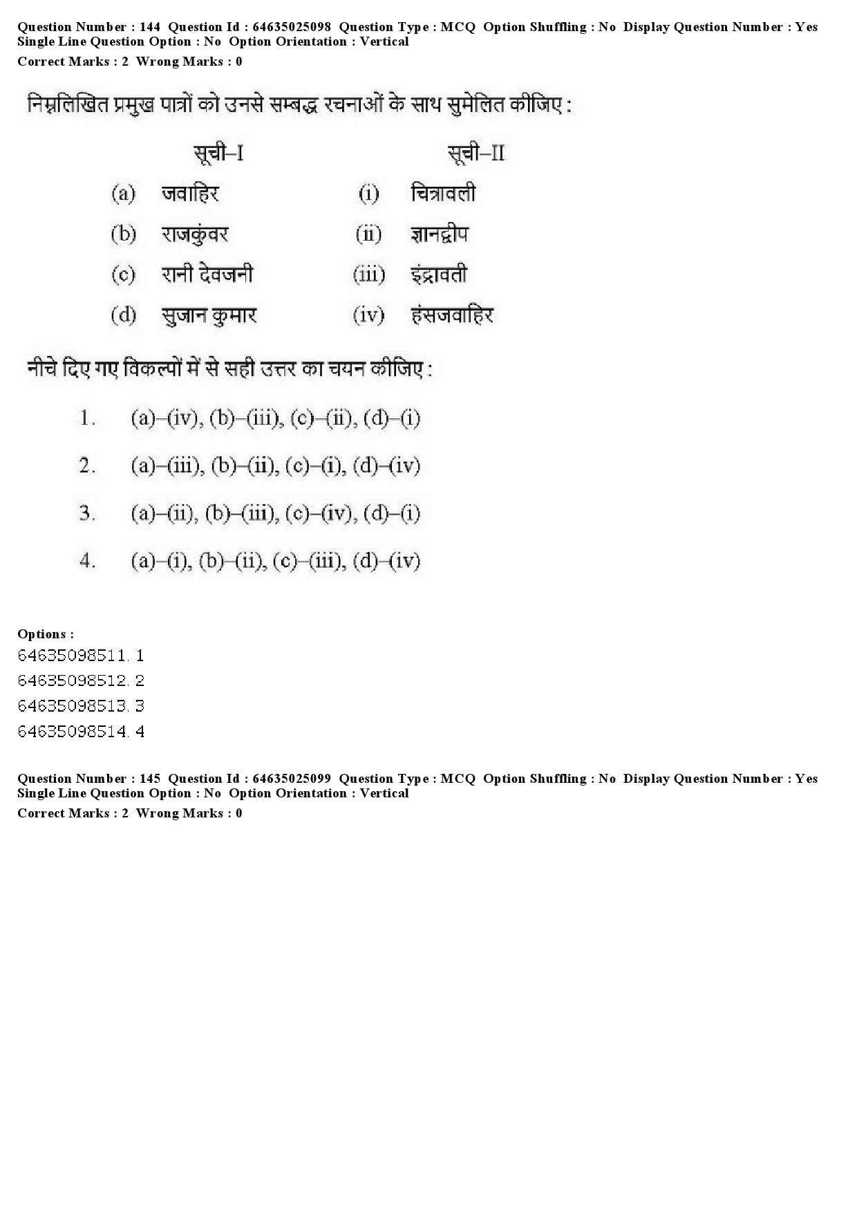 UGC NET Comparative Literature Question Paper June 2019 129