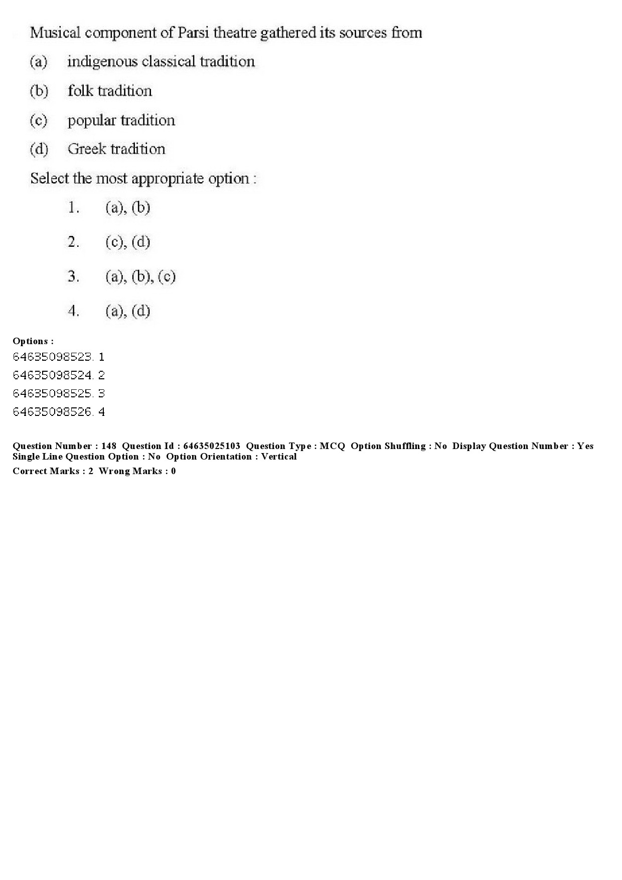 UGC NET Comparative Literature Question Paper June 2019 133