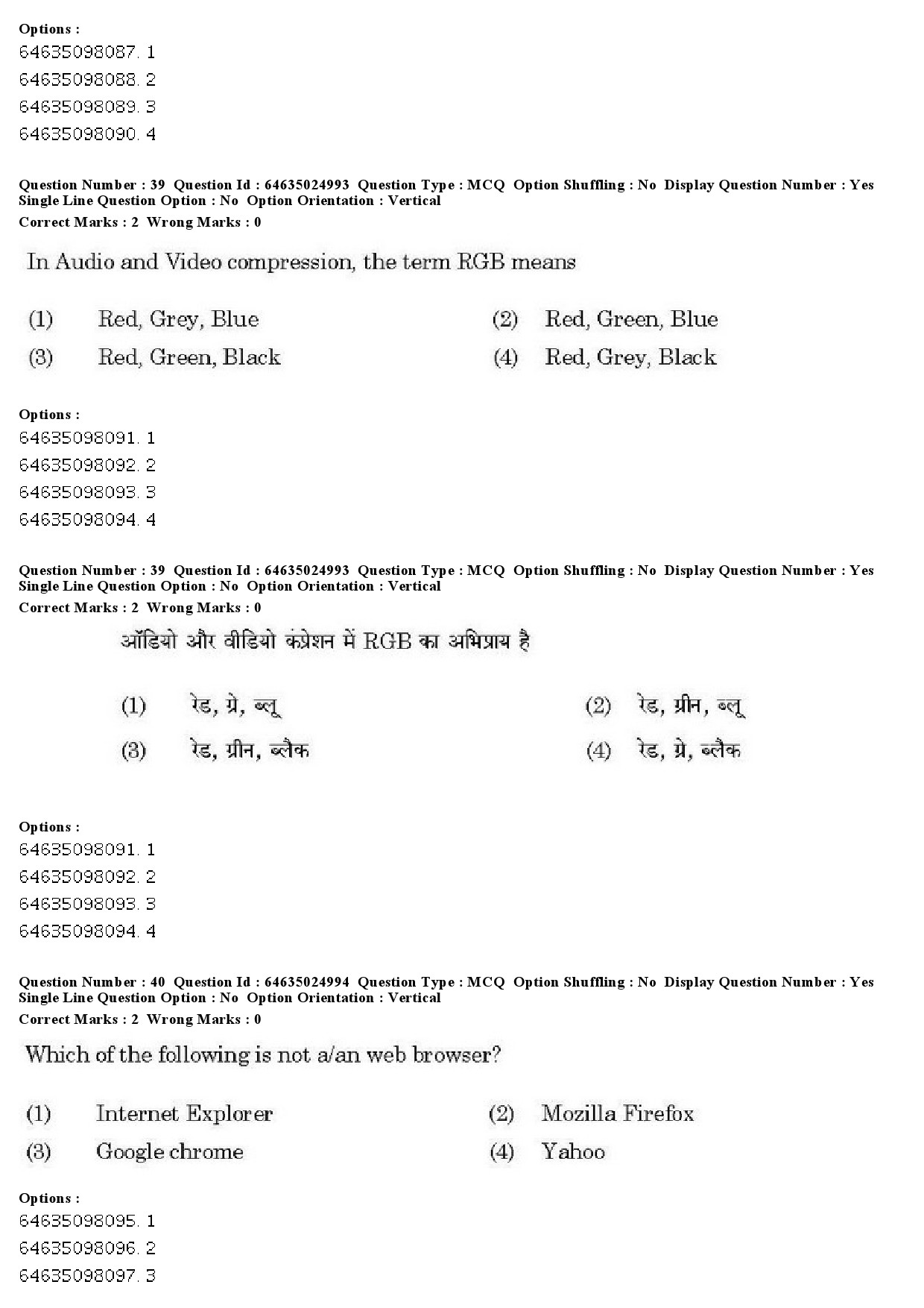 UGC NET Comparative Literature Question Paper June 2019 32