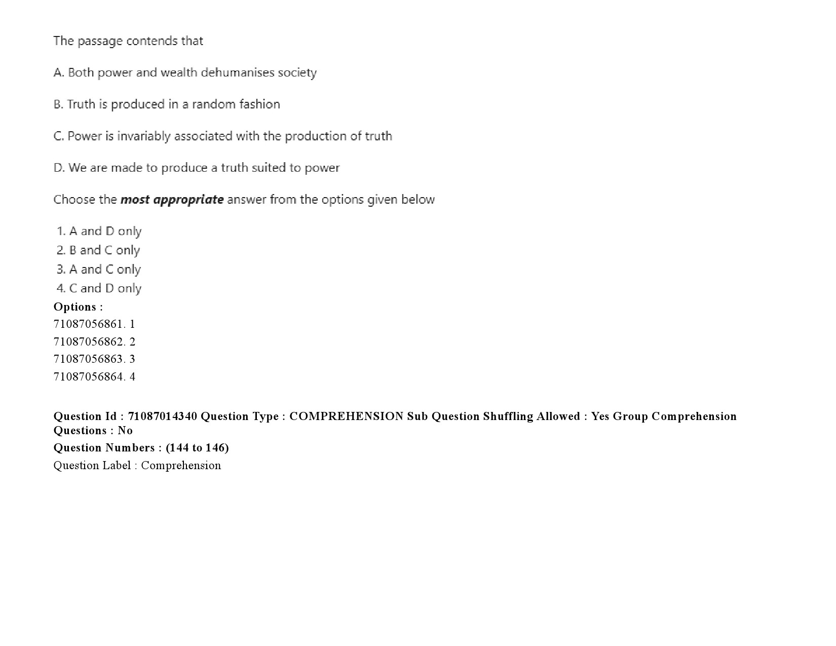 UGC NET Comparative Literature Question Paper September 2020 221