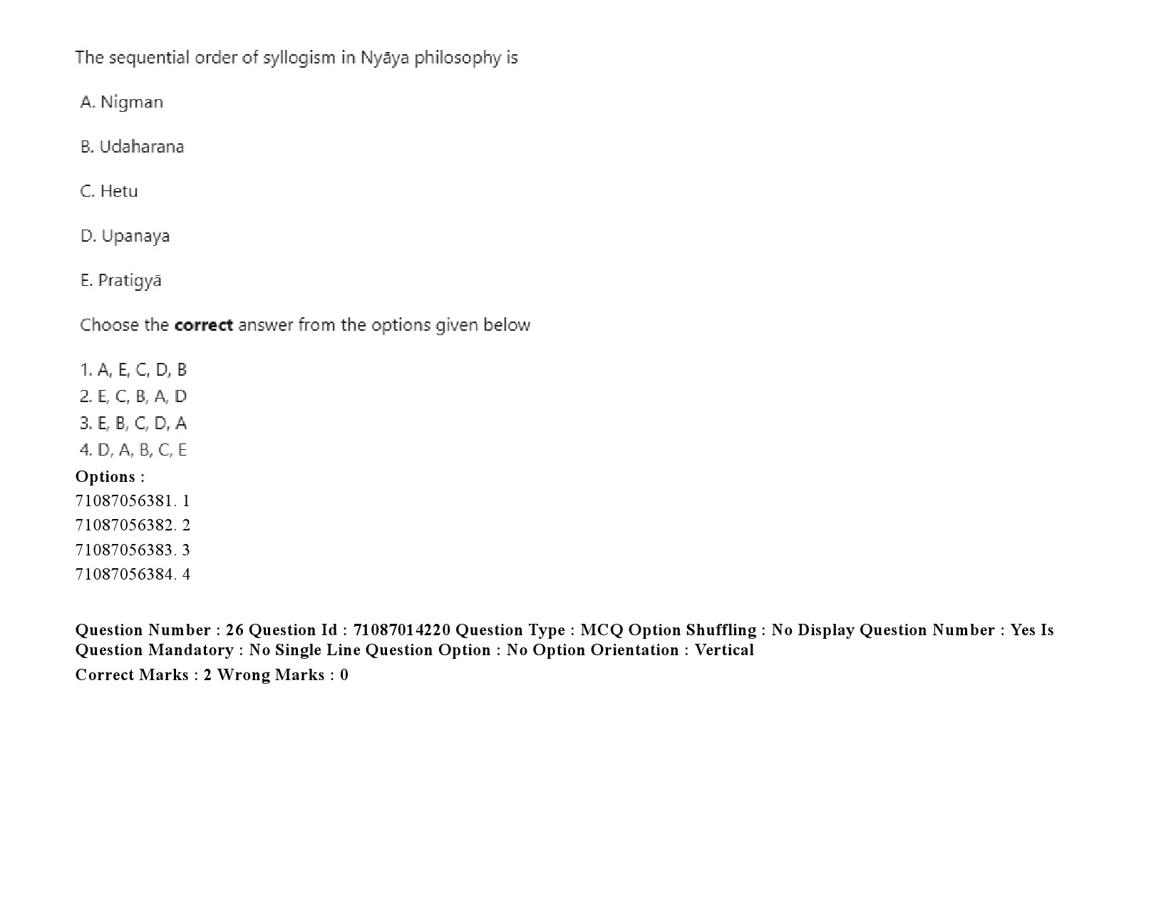 UGC NET Comparative Literature Question Paper September 2020 41