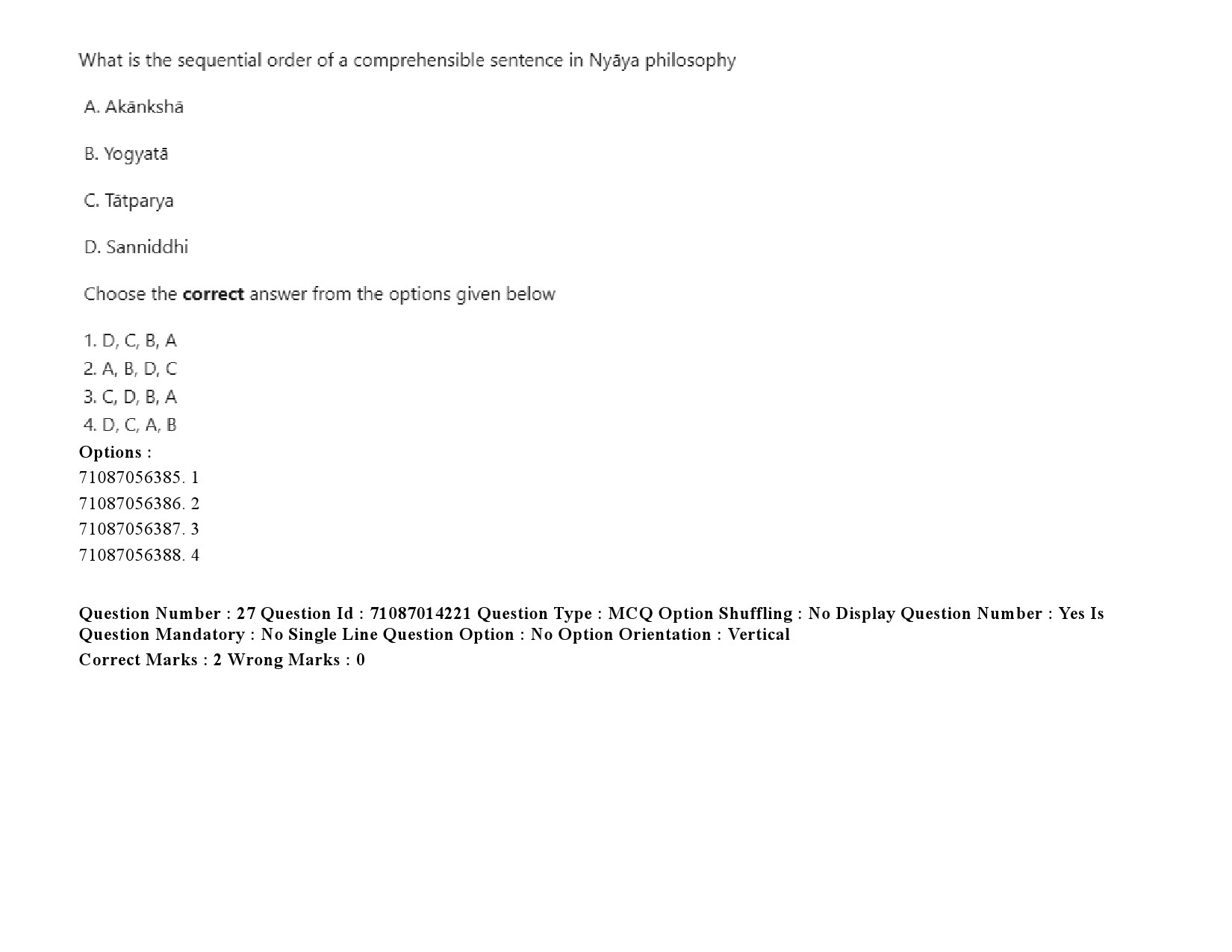 UGC NET Comparative Literature Question Paper September 2020 43