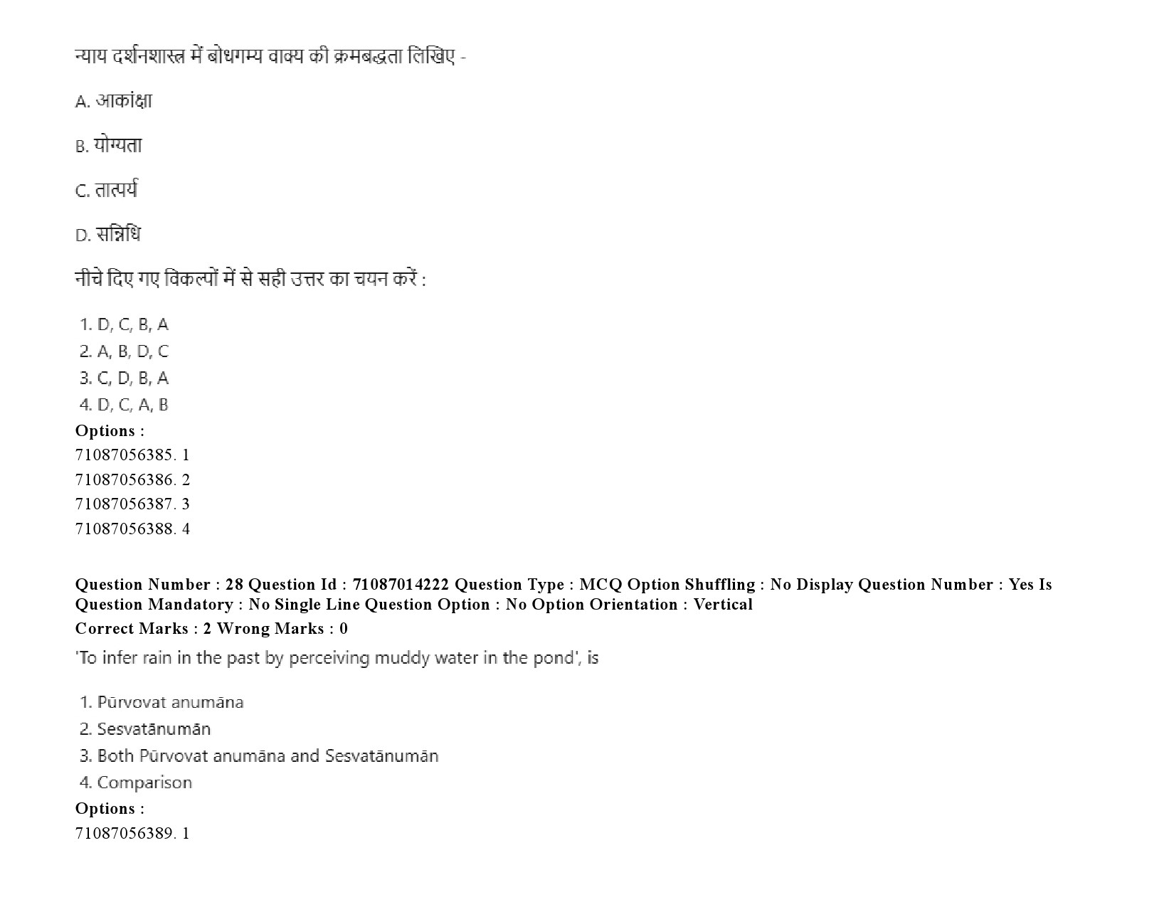 UGC NET Comparative Literature Question Paper September 2020 44