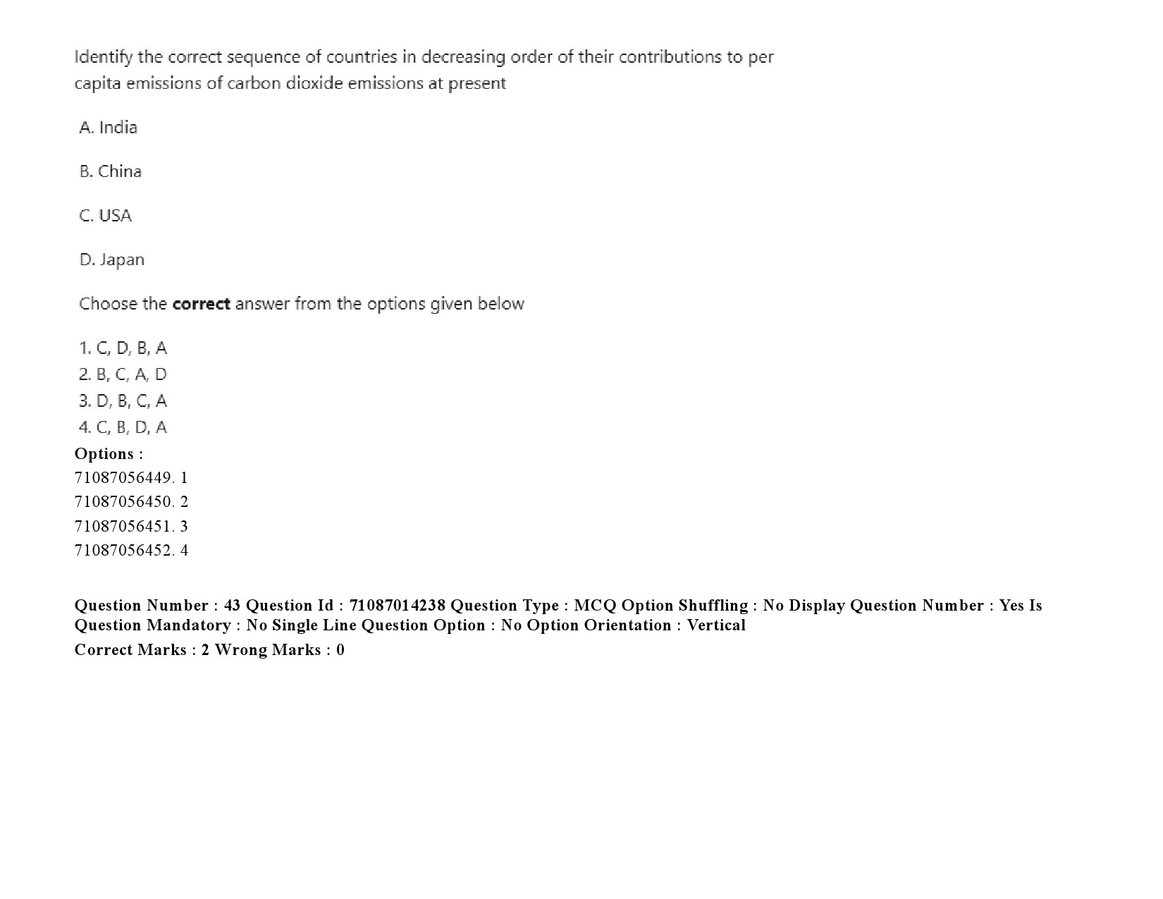 UGC NET Comparative Literature Question Paper September 2020 64