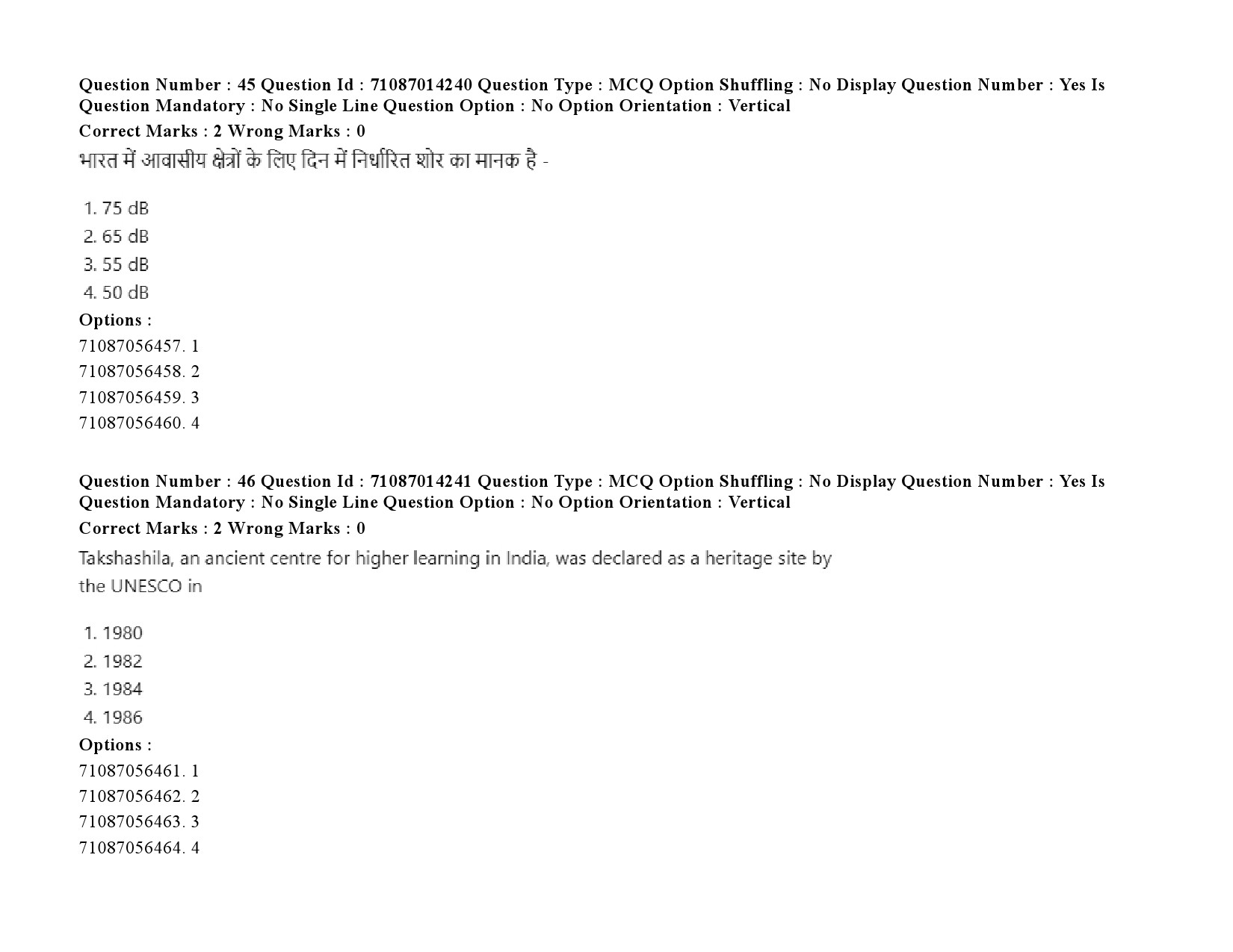 UGC NET Comparative Literature Question Paper September 2020 68