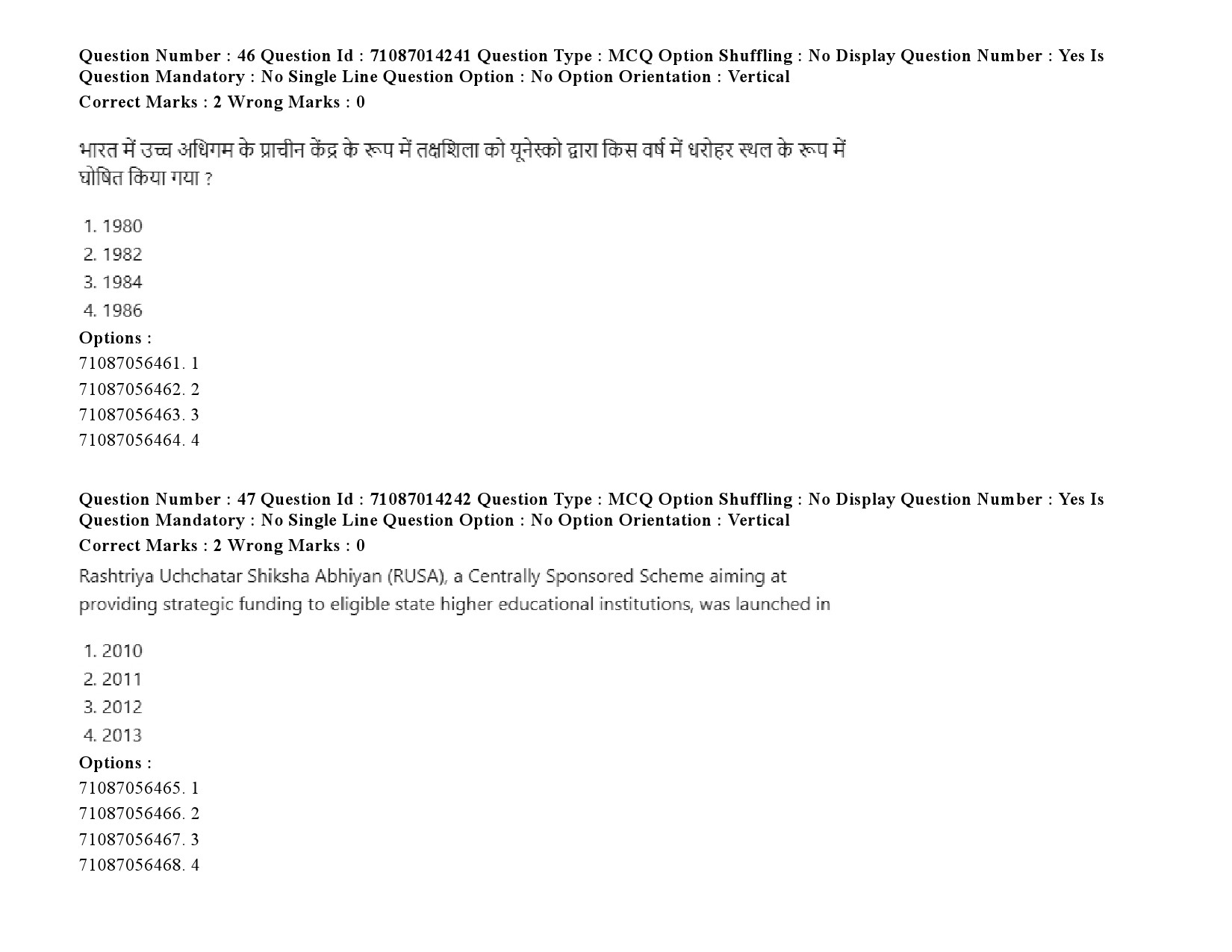 UGC NET Comparative Literature Question Paper September 2020 69