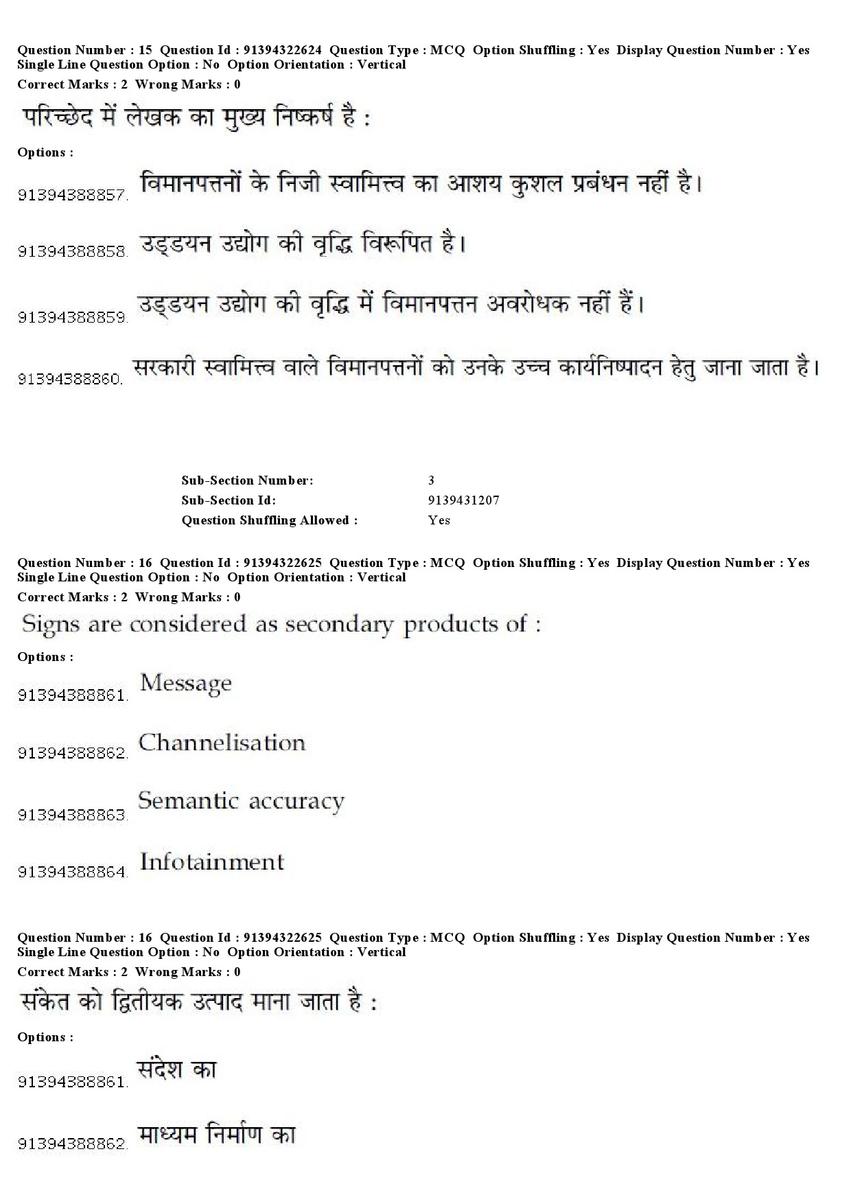 UGC NET Comparative Study of Religions Question Paper December 2018 14