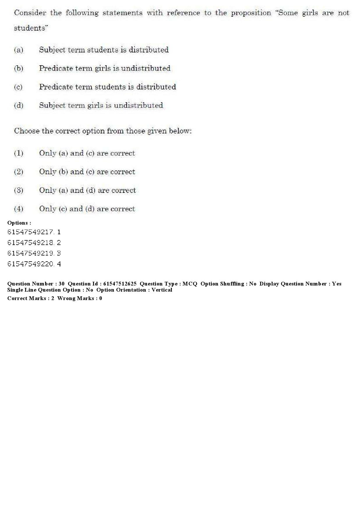 UGC NET Comparative Study of Religions Question Paper December 2019 26