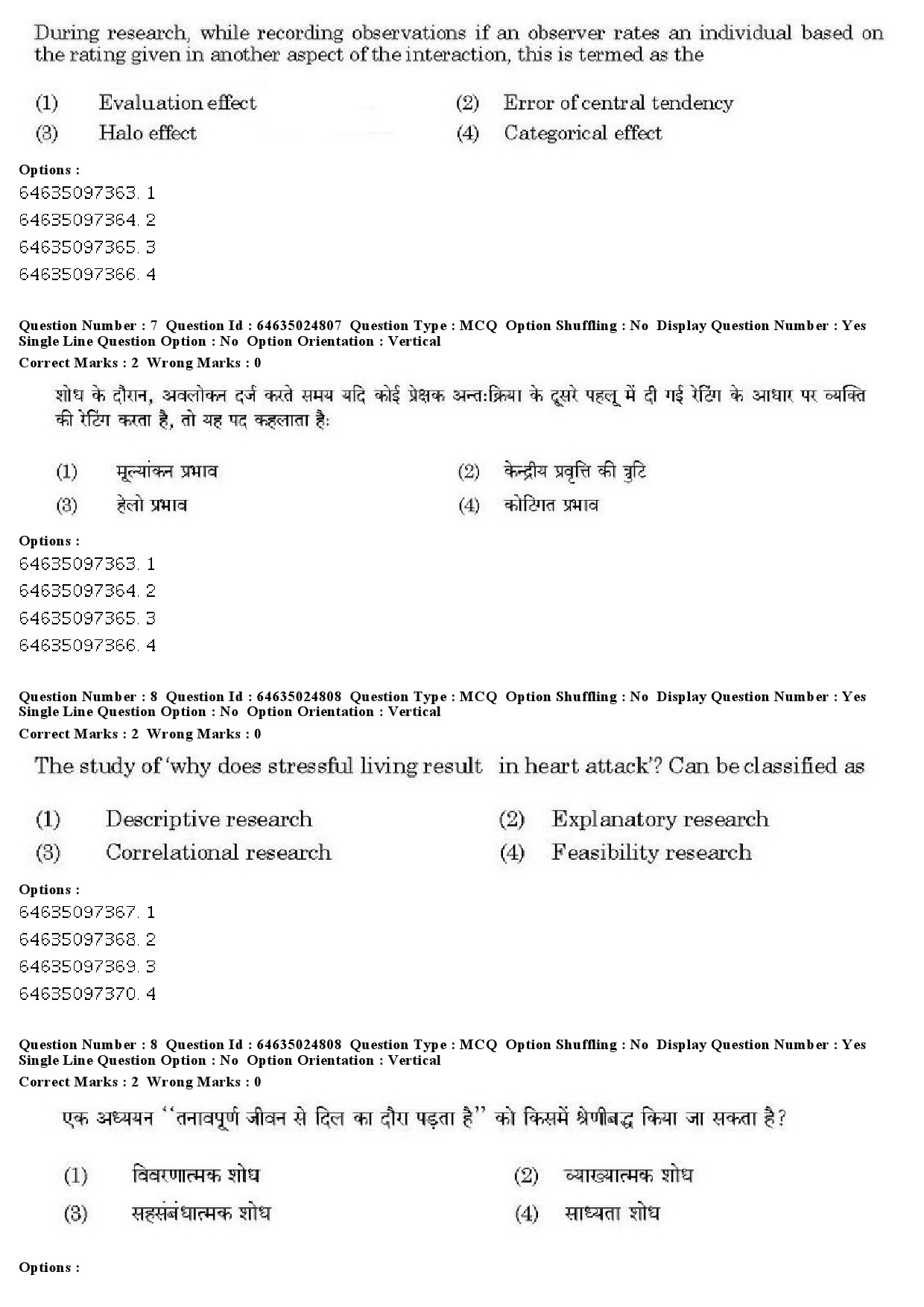 UGC NET Comparative Study of Religions Question Paper June 2019 6