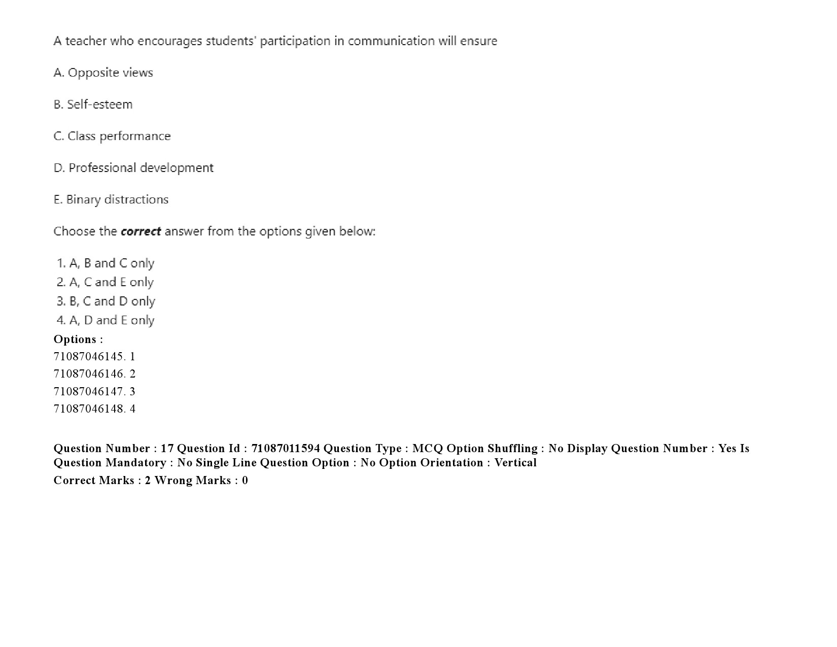 UGC NET Comparative Study of Religions Question Paper September 2020 27