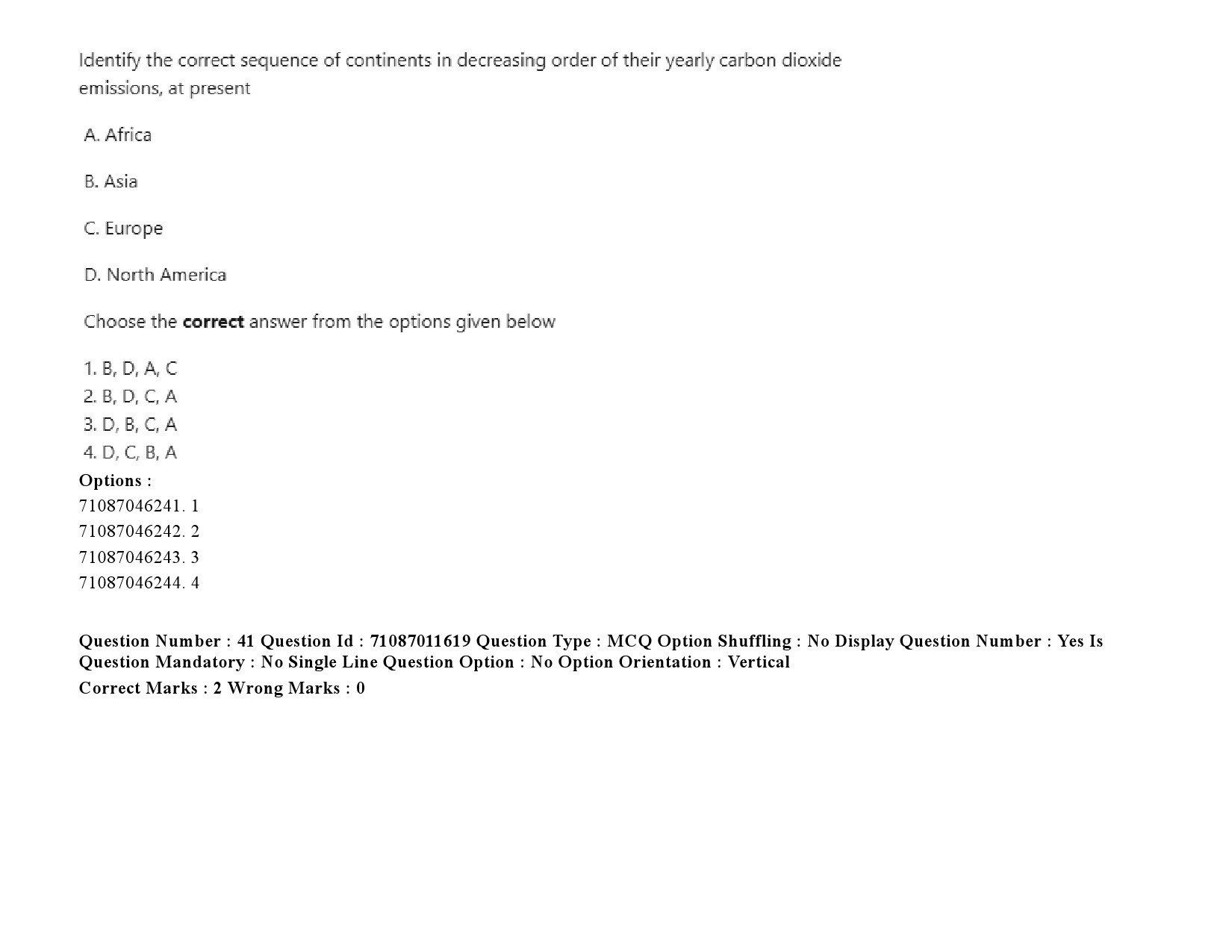 UGC NET Comparative Study of Religions Question Paper September 2020 63