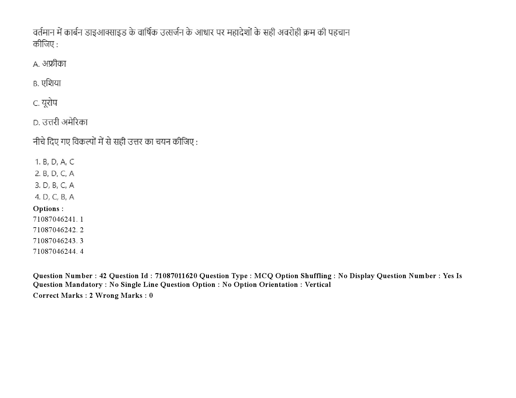 UGC NET Comparative Study of Religions Question Paper September 2020 64