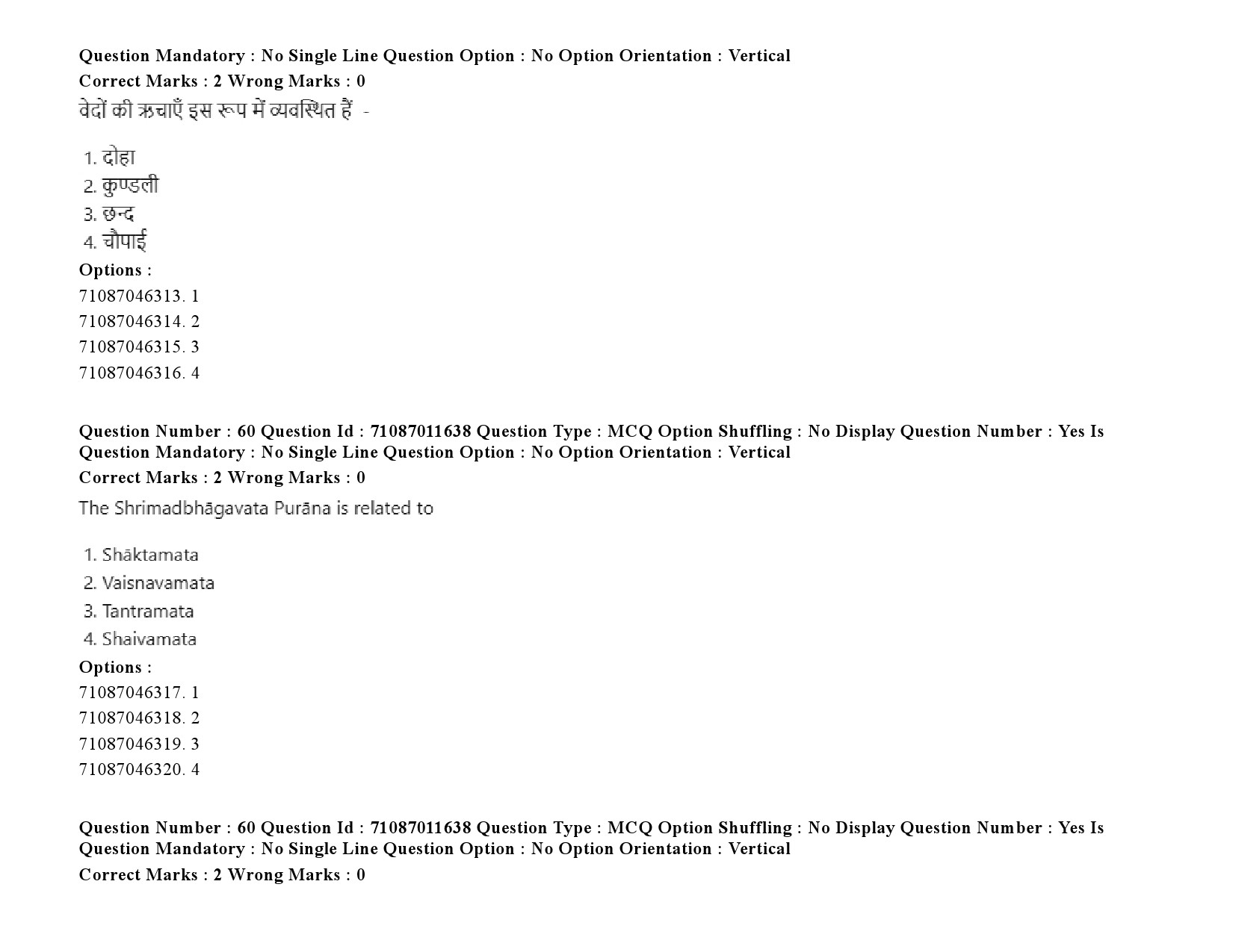 UGC NET Comparative Study of Religions Question Paper September 2020 89