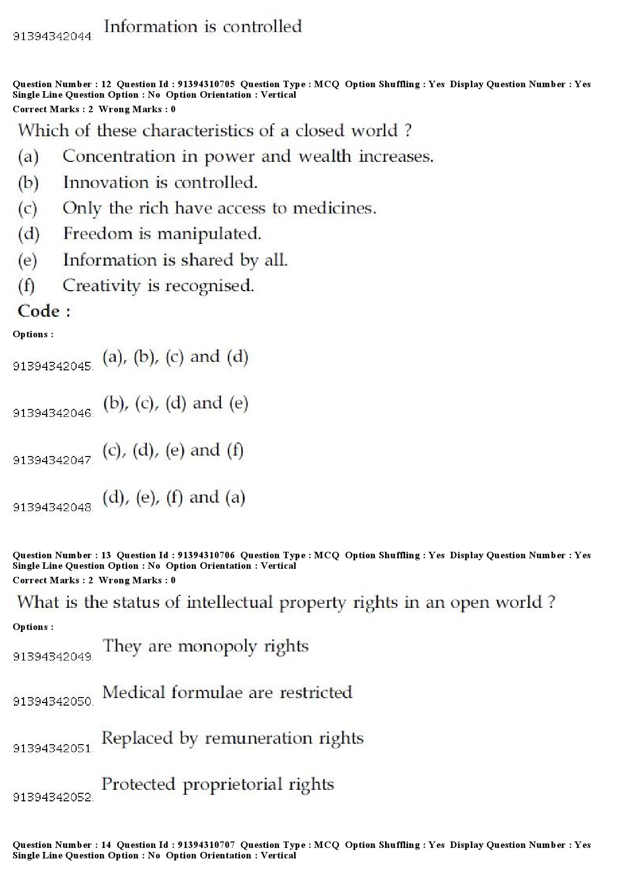 UGC NET Computer Science and Applications Question Paper December 2018 11