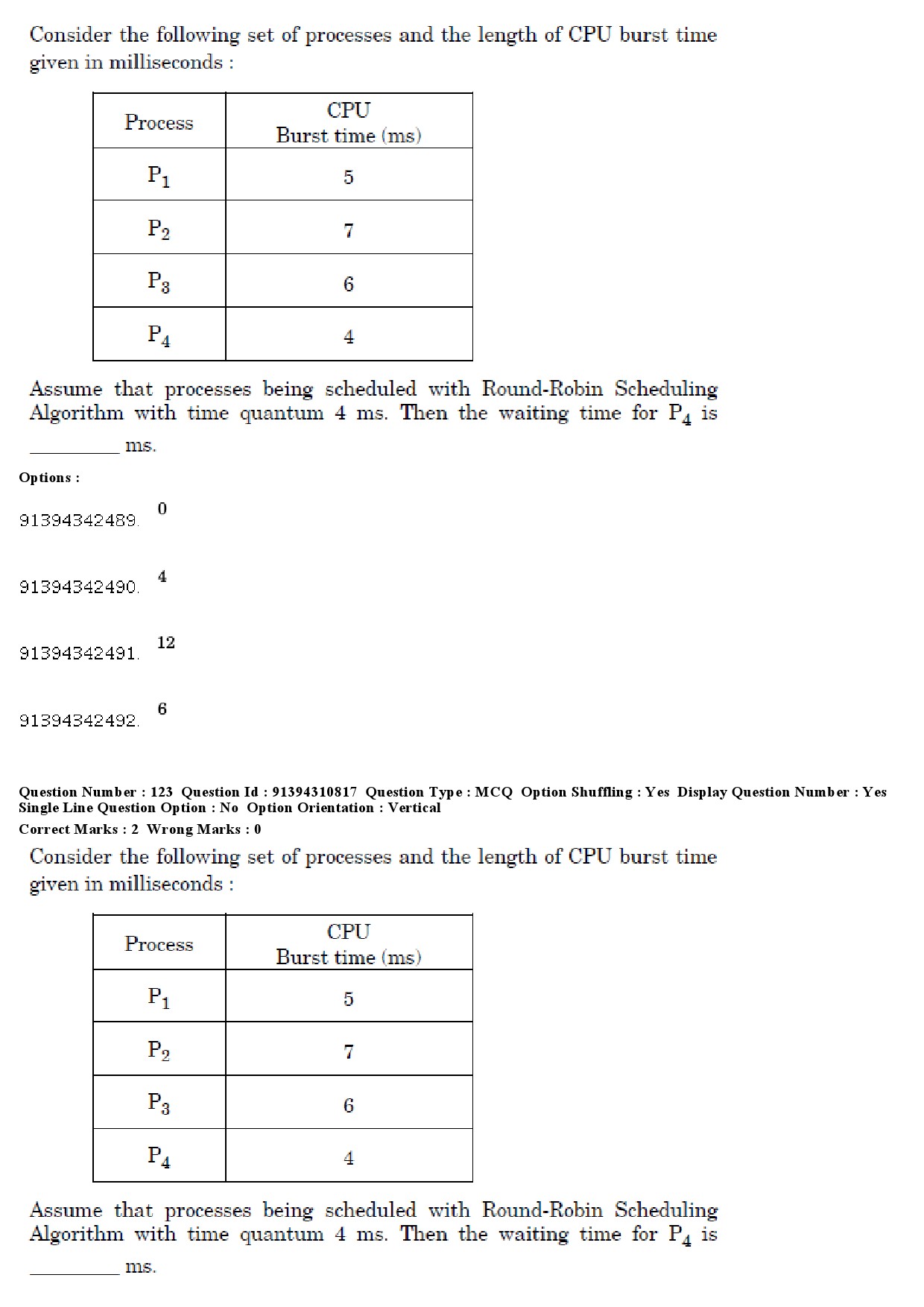 UGC NET Computer Science and Applications Question Paper December 2018 115