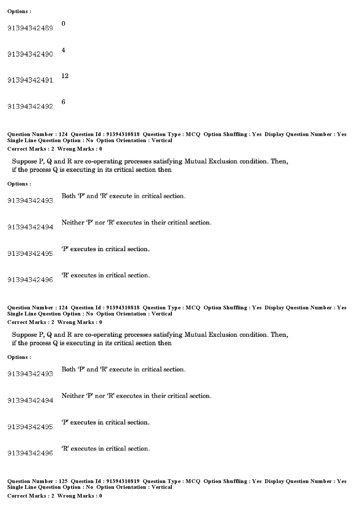 UGC NET Computer Science and Applications Question Paper December 2018 116