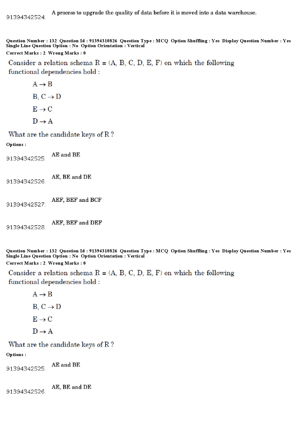 UGC NET Computer Science and Applications Question Paper December 2018 122