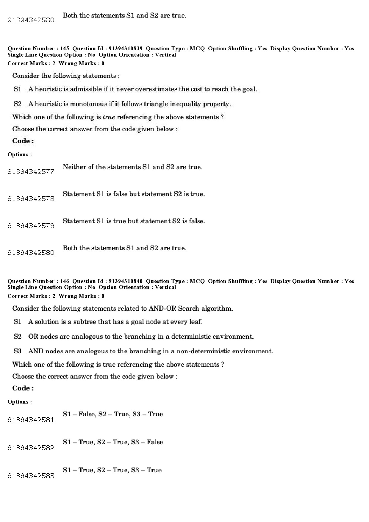 UGC NET Computer Science and Applications Question Paper December 2018 136