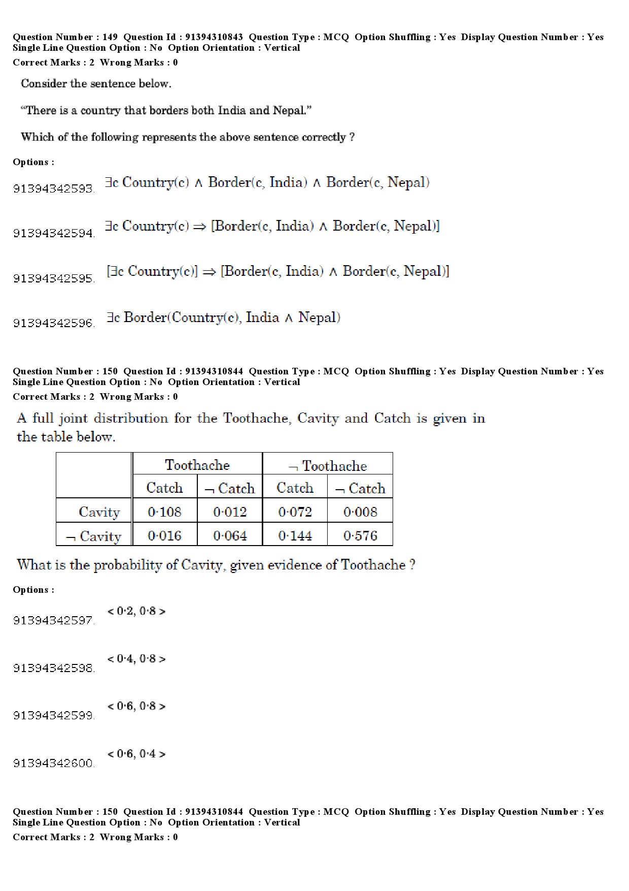 UGC NET Computer Science and Applications Question Paper December 2018 140