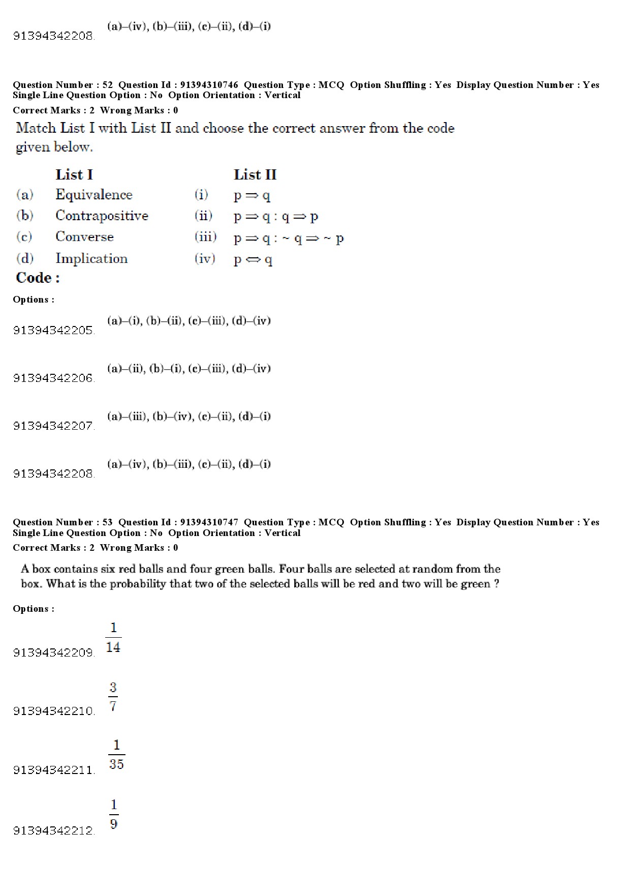 UGC NET Computer Science and Applications Question Paper December 2018 47