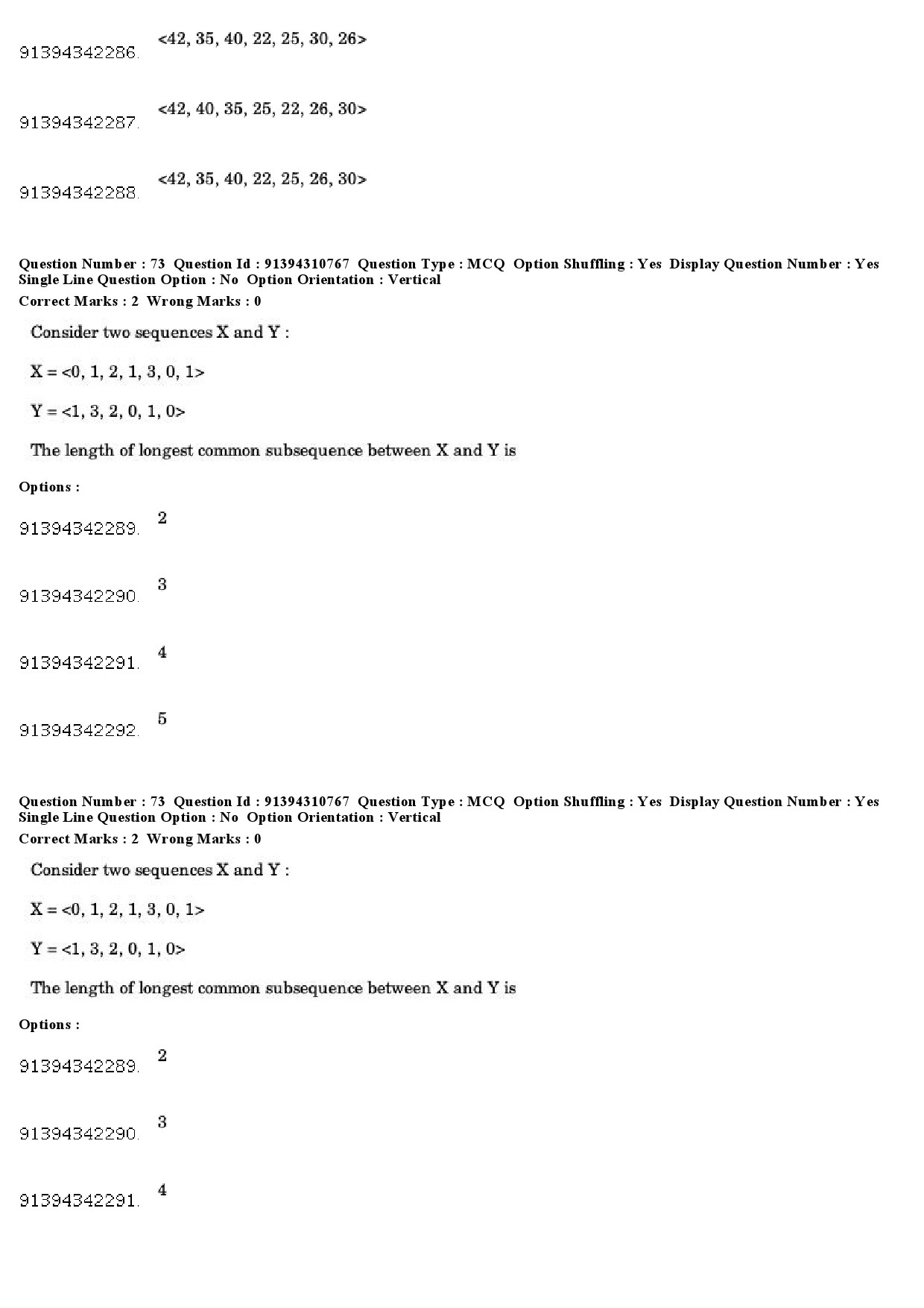 UGC NET Computer Science and Applications Question Paper December 2018 66