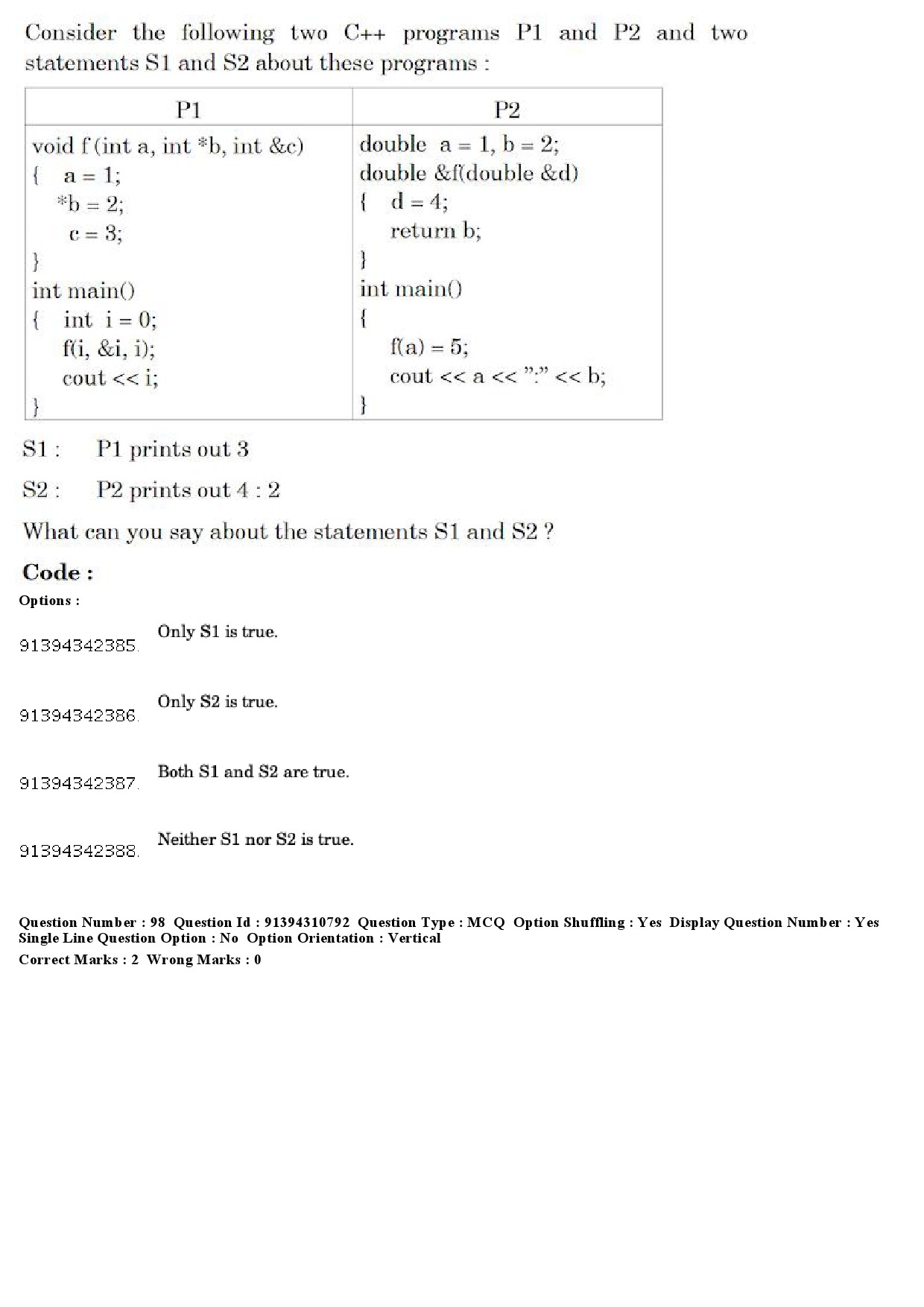 UGC NET Computer Science and Applications Question Paper December 2018 91