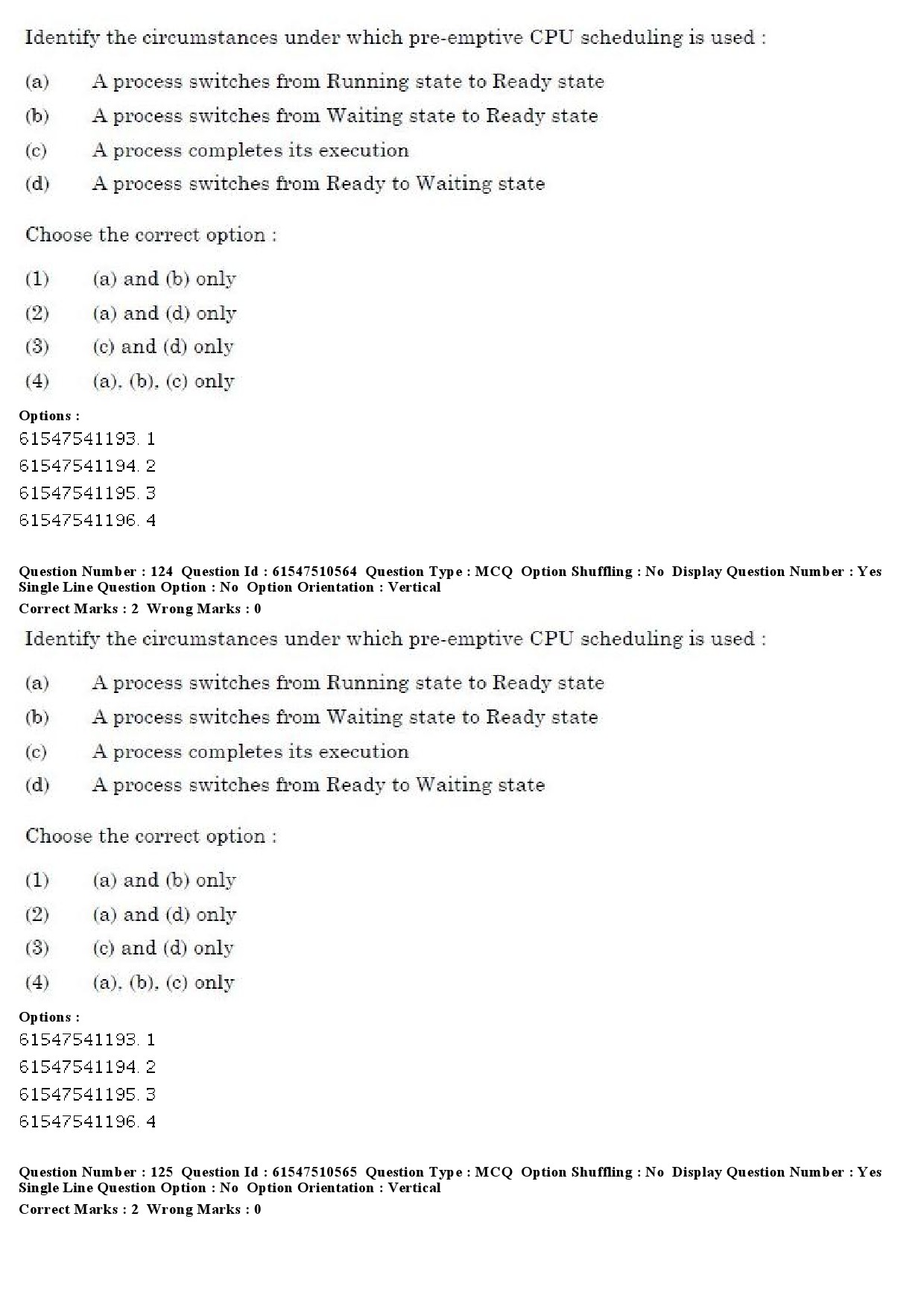 UGC NET Computer Science and Applications Question Paper December 2019 106