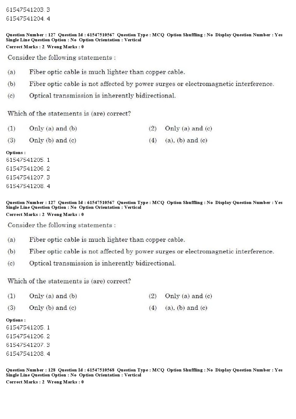 UGC NET Computer Science and Applications Question Paper December 2019 110