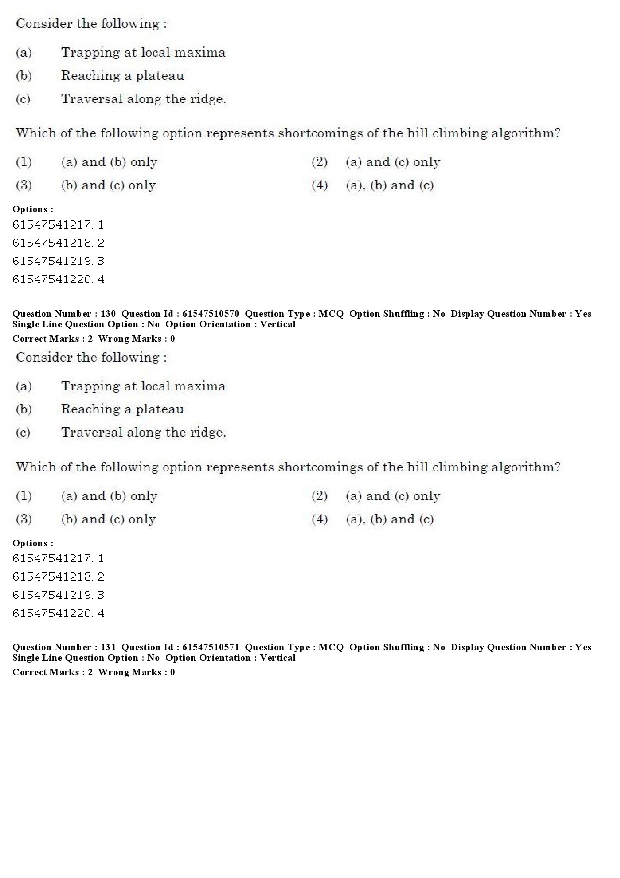 UGC NET Computer Science and Applications Question Paper December 2019 113