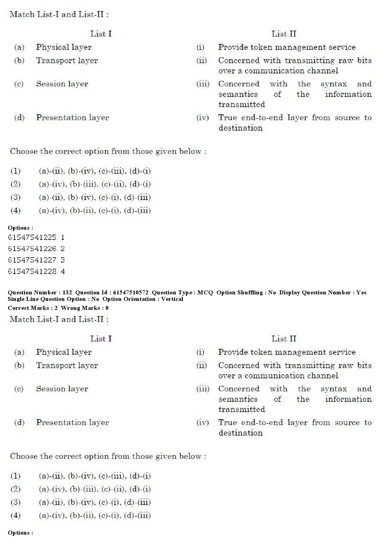 UGC NET Computer Science and Applications Question Paper December 2019 115