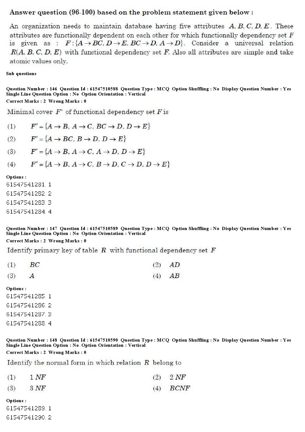 UGC NET Computer Science and Applications Question Paper December 2019 132