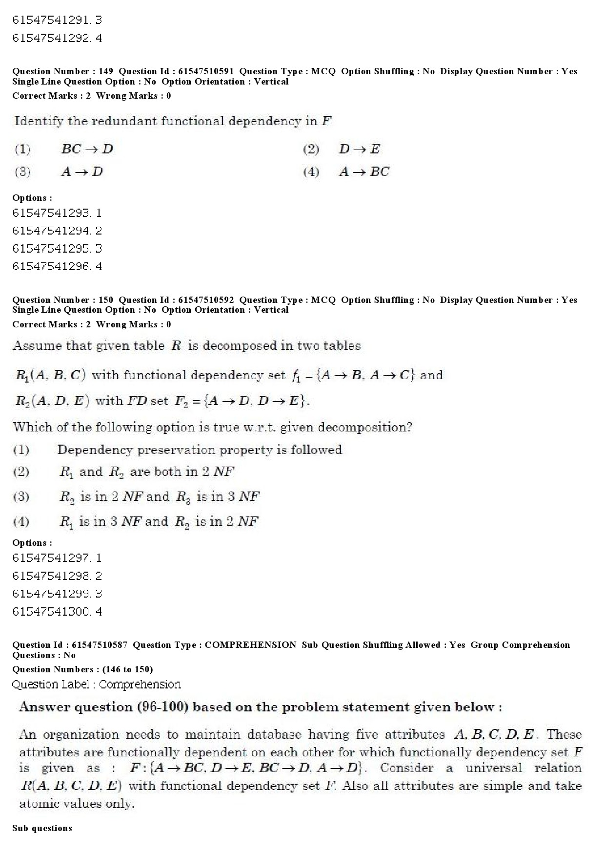 UGC NET Computer Science and Applications Question Paper December 2019 133