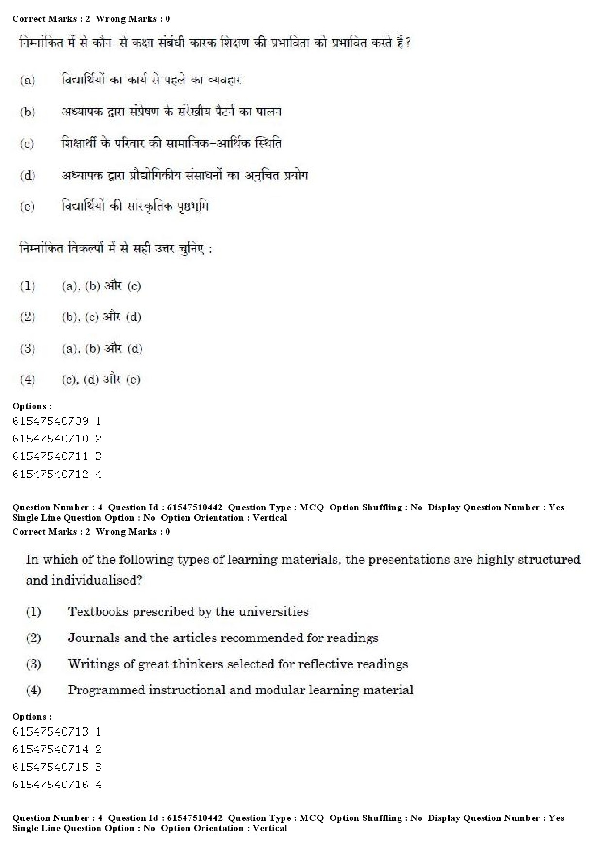 UGC NET Computer Science and Applications Question Paper December 2019 4