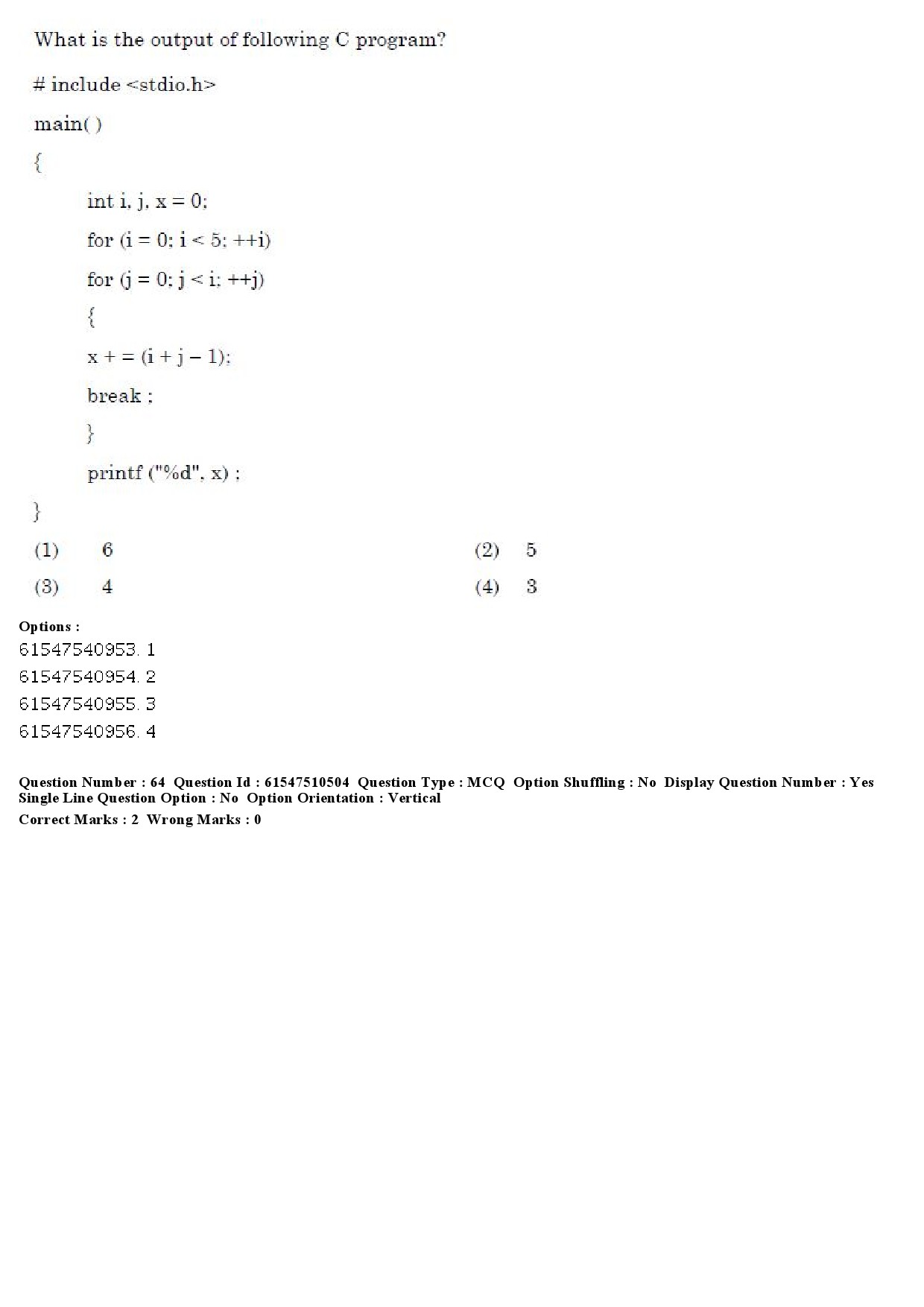 UGC NET Computer Science and Applications Question Paper December 2019 54