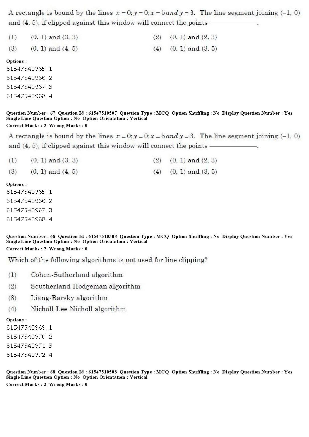 UGC NET Computer Science and Applications Question Paper December 2019 57