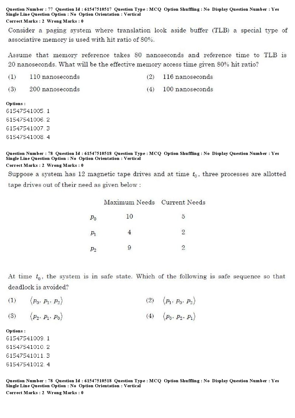 UGC NET Computer Science and Applications Question Paper December 2019 65