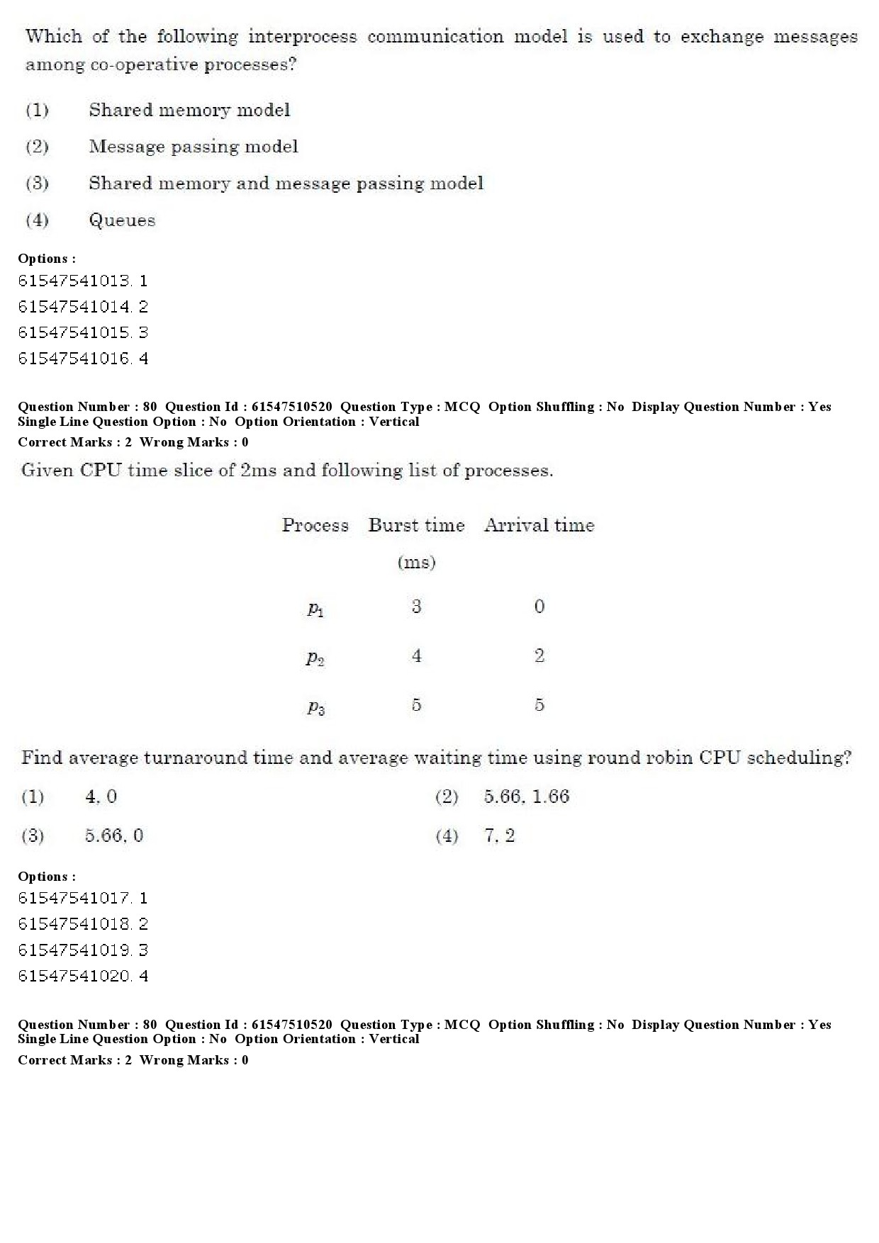 UGC NET Computer Science and Applications Question Paper December 2019 67