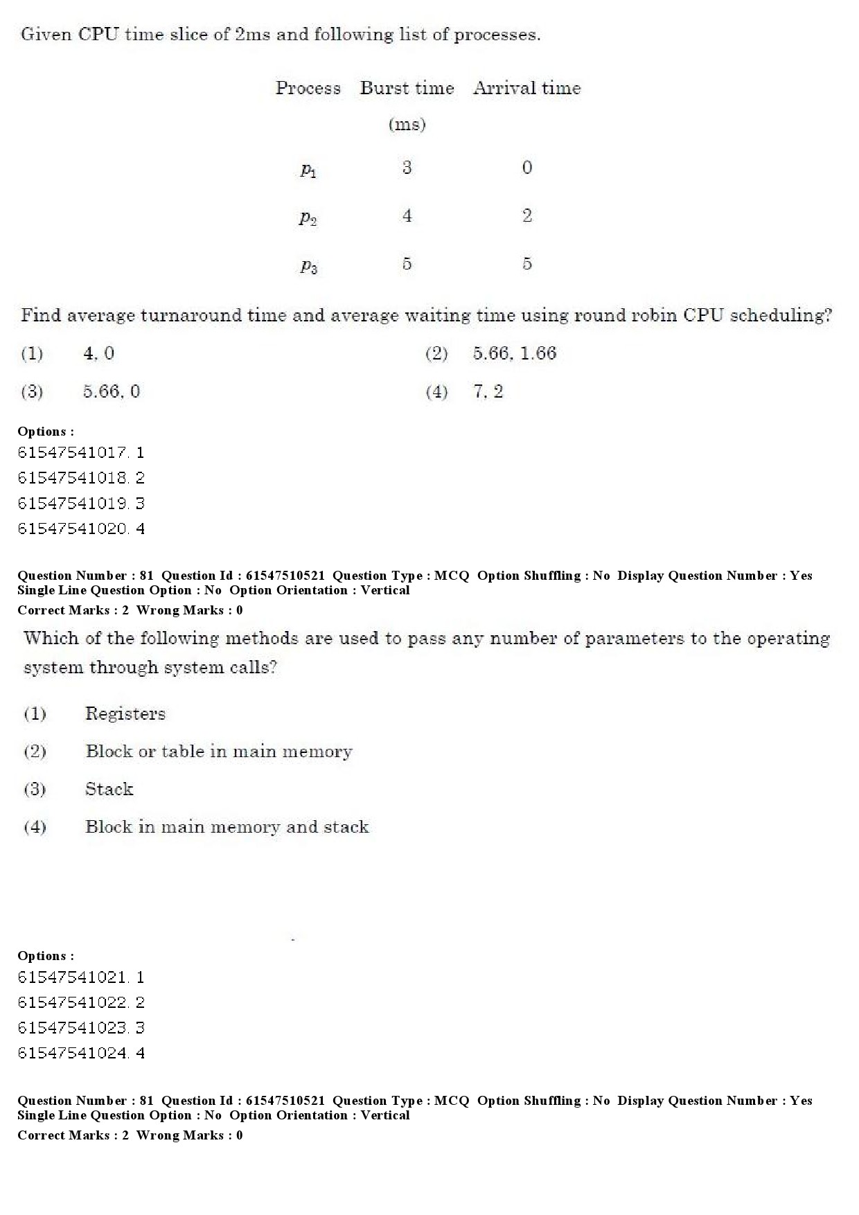 UGC NET Computer Science and Applications Question Paper December 2019 68