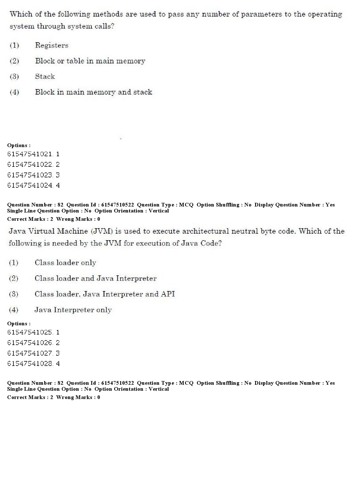 UGC NET Computer Science and Applications Question Paper December 2019 69