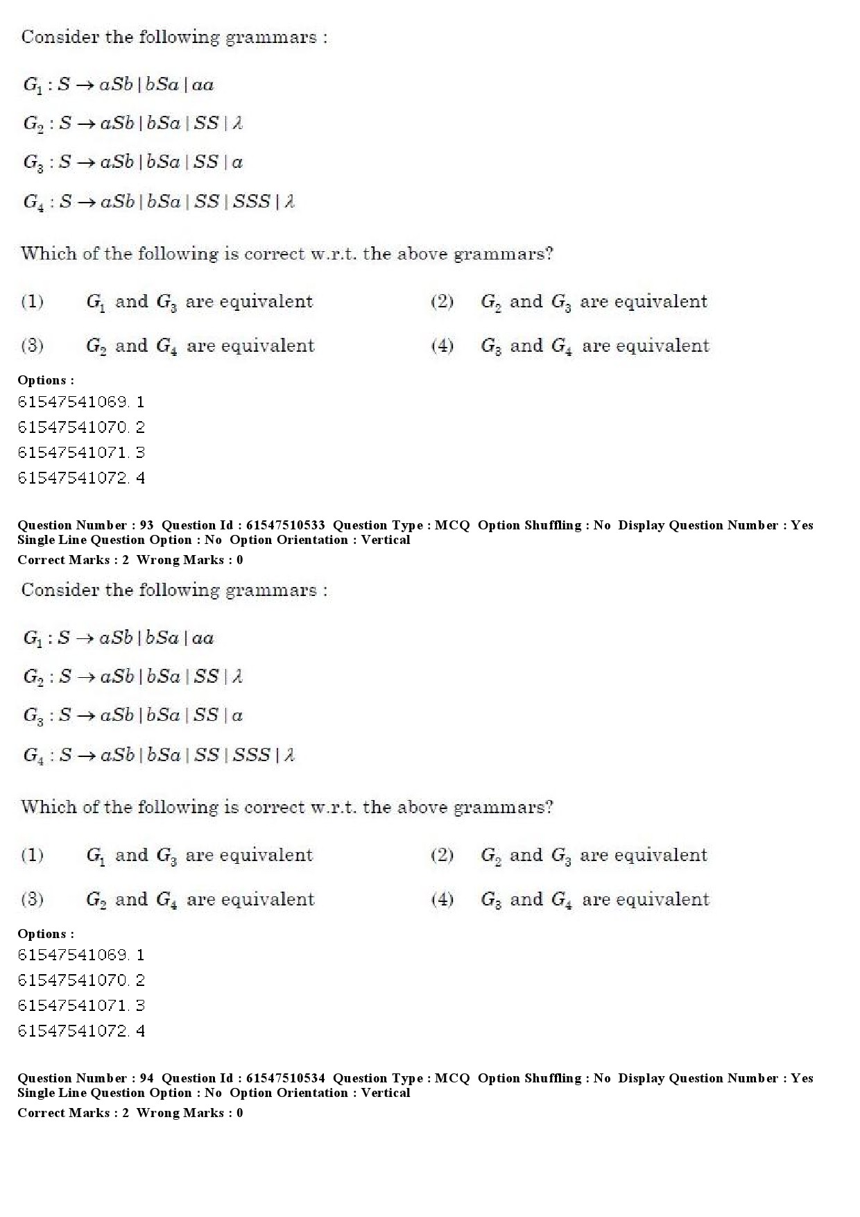 UGC NET Computer Science and Applications Question Paper December 2019 78