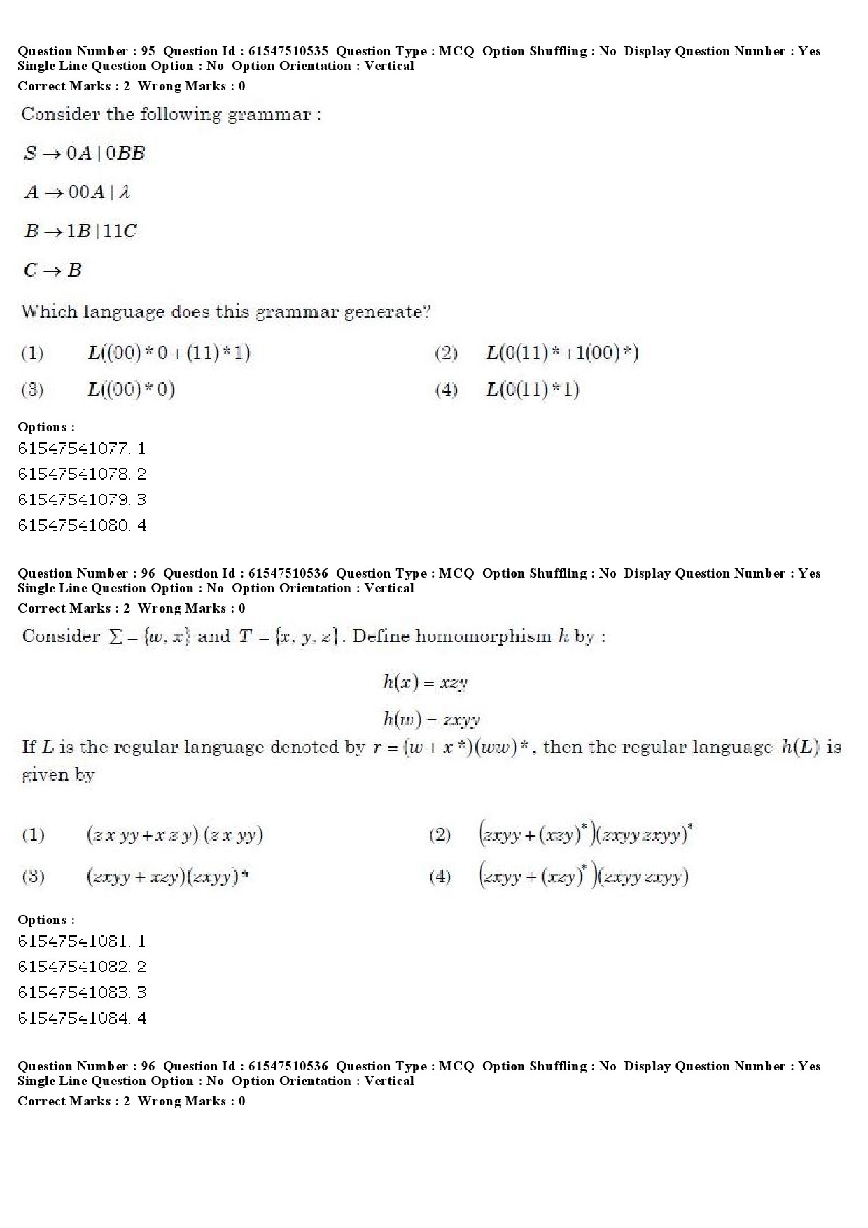 UGC NET Computer Science and Applications Question Paper December 2019 80