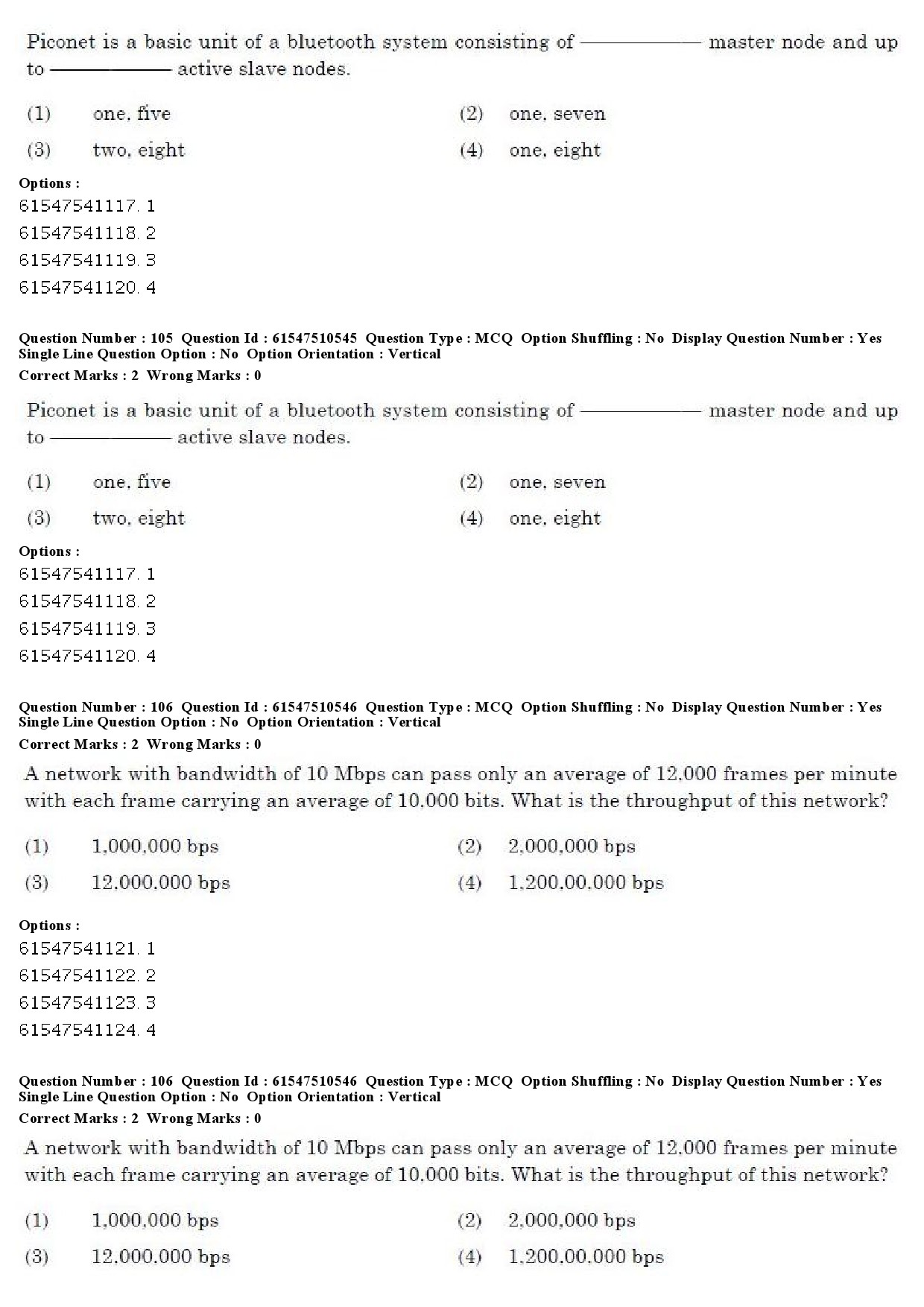 UGC NET Computer Science and Applications Question Paper December 2019 88