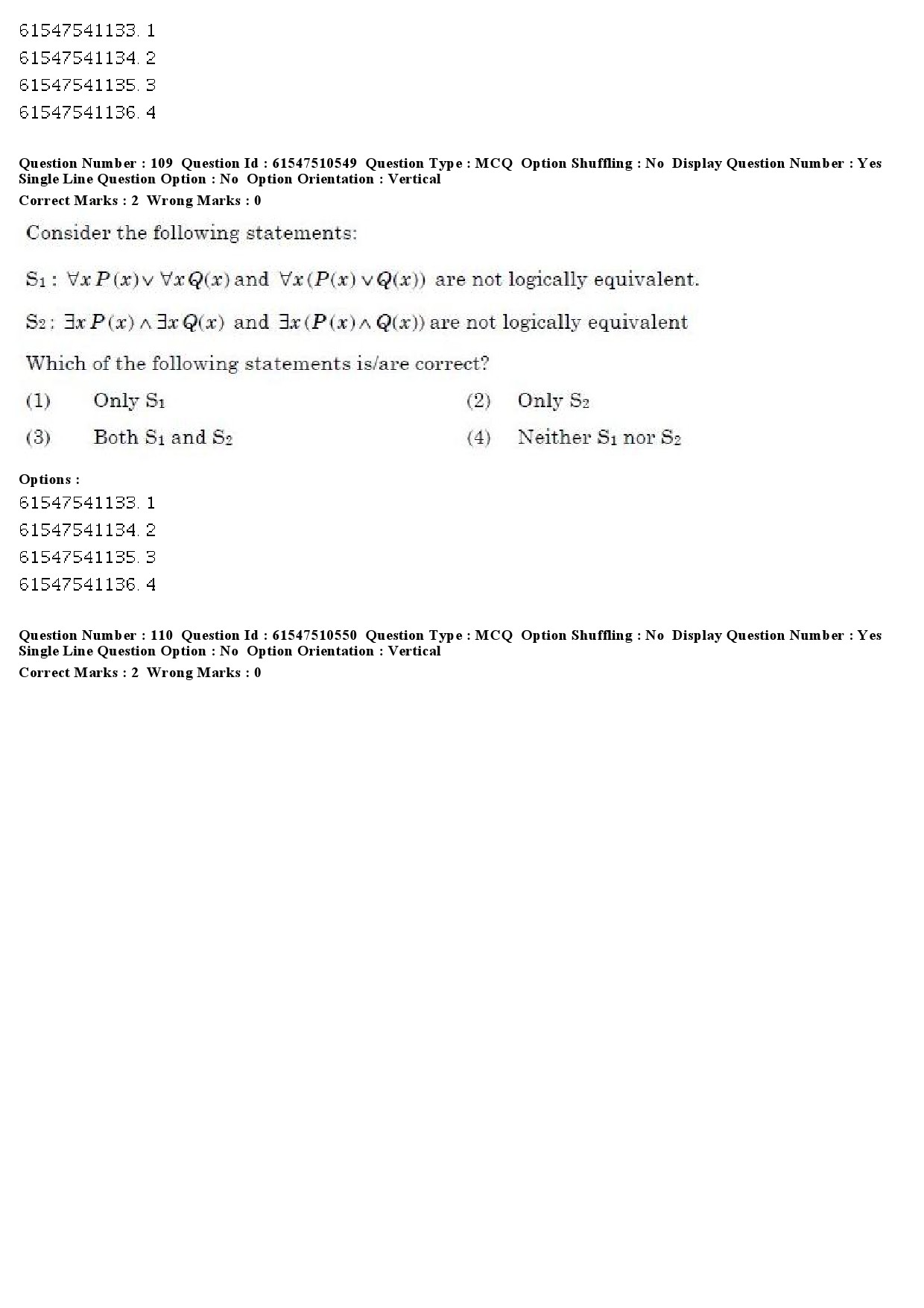 UGC NET Computer Science and Applications Question Paper December 2019 91