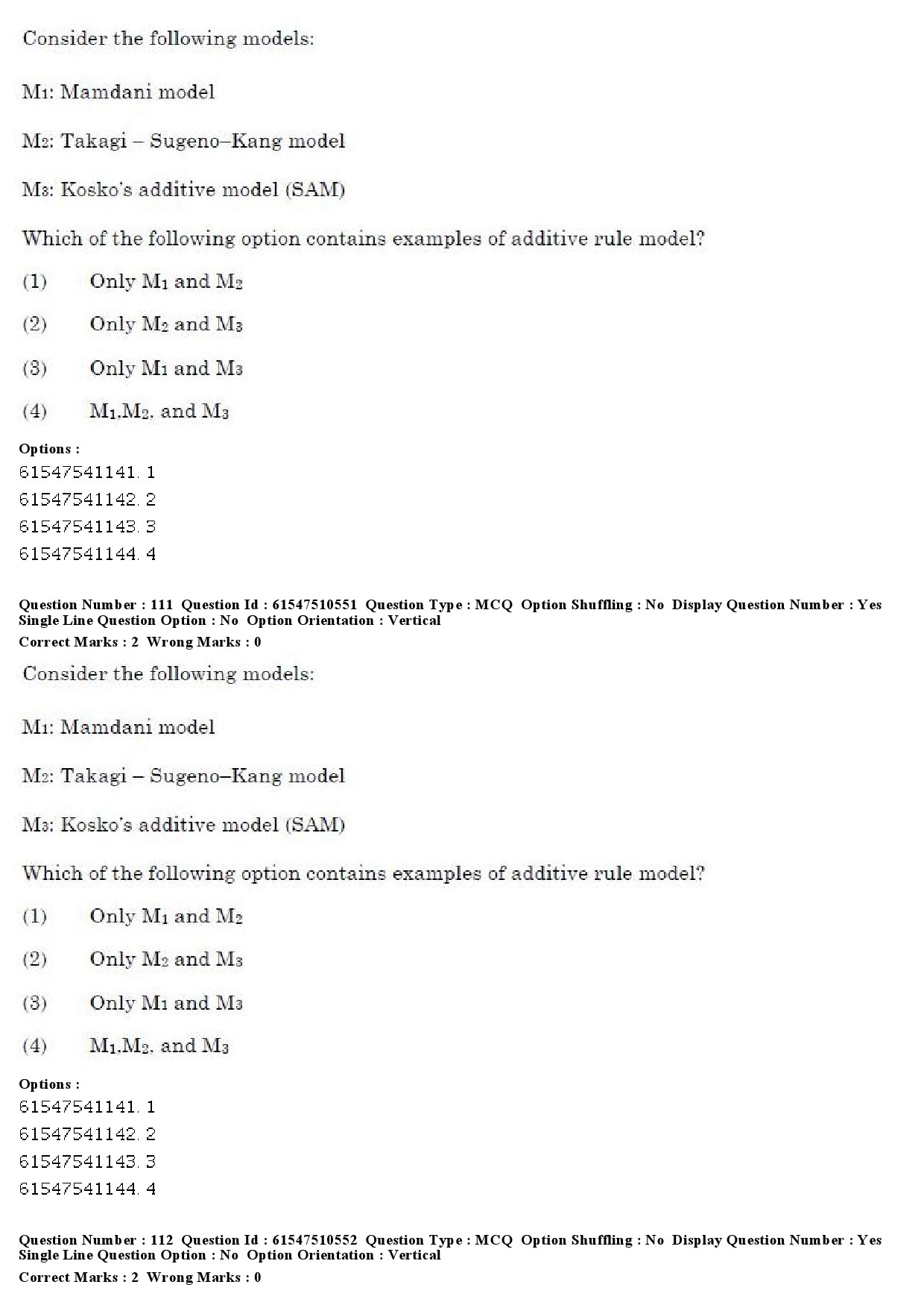 UGC NET Computer Science and Applications Question Paper December 2019 94