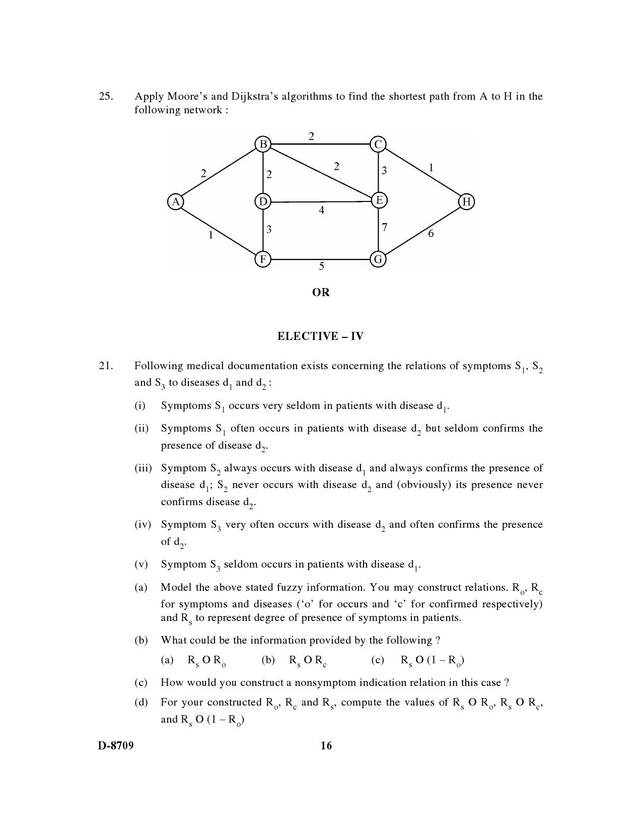 UGC NET Computer Science and Applications Question Paper III December 2009 16