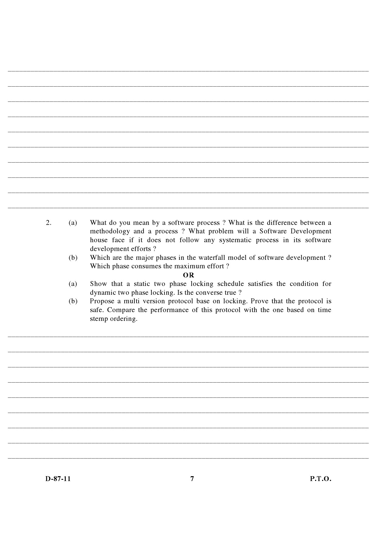 UGC NET Computer Science and Applications Question Paper III December 2011 4