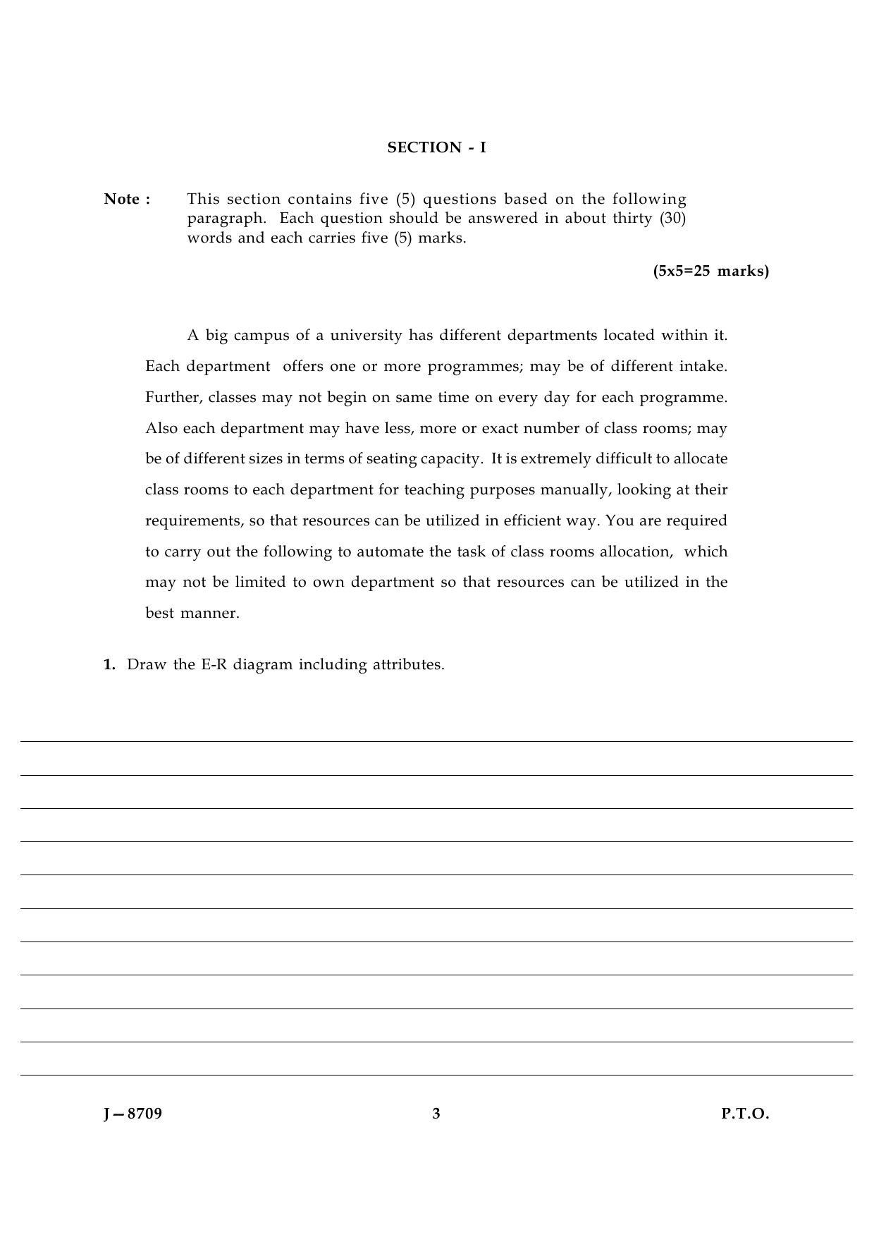 UGC NET Computer Science and Applications Question Paper III June 2009 3