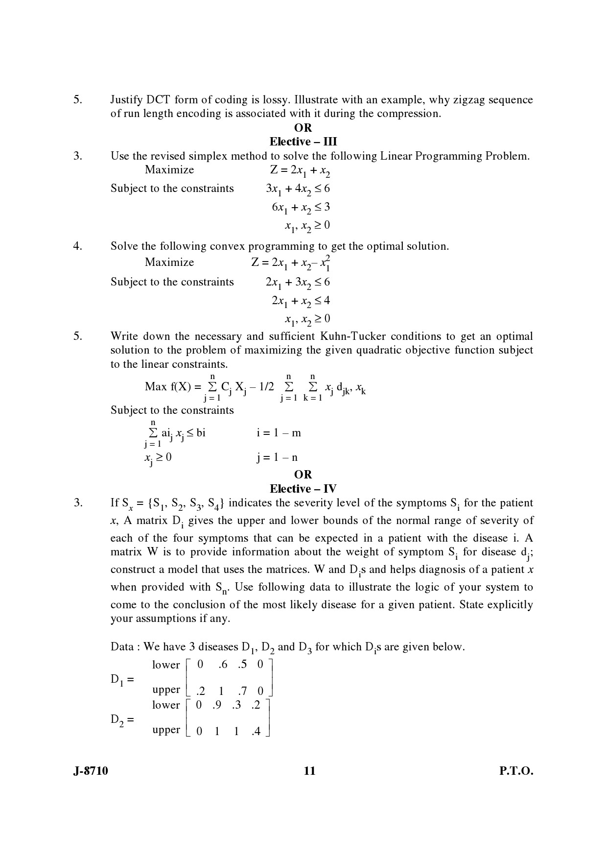 UGC NET Computer Science and Applications Question Paper III June 2010 7